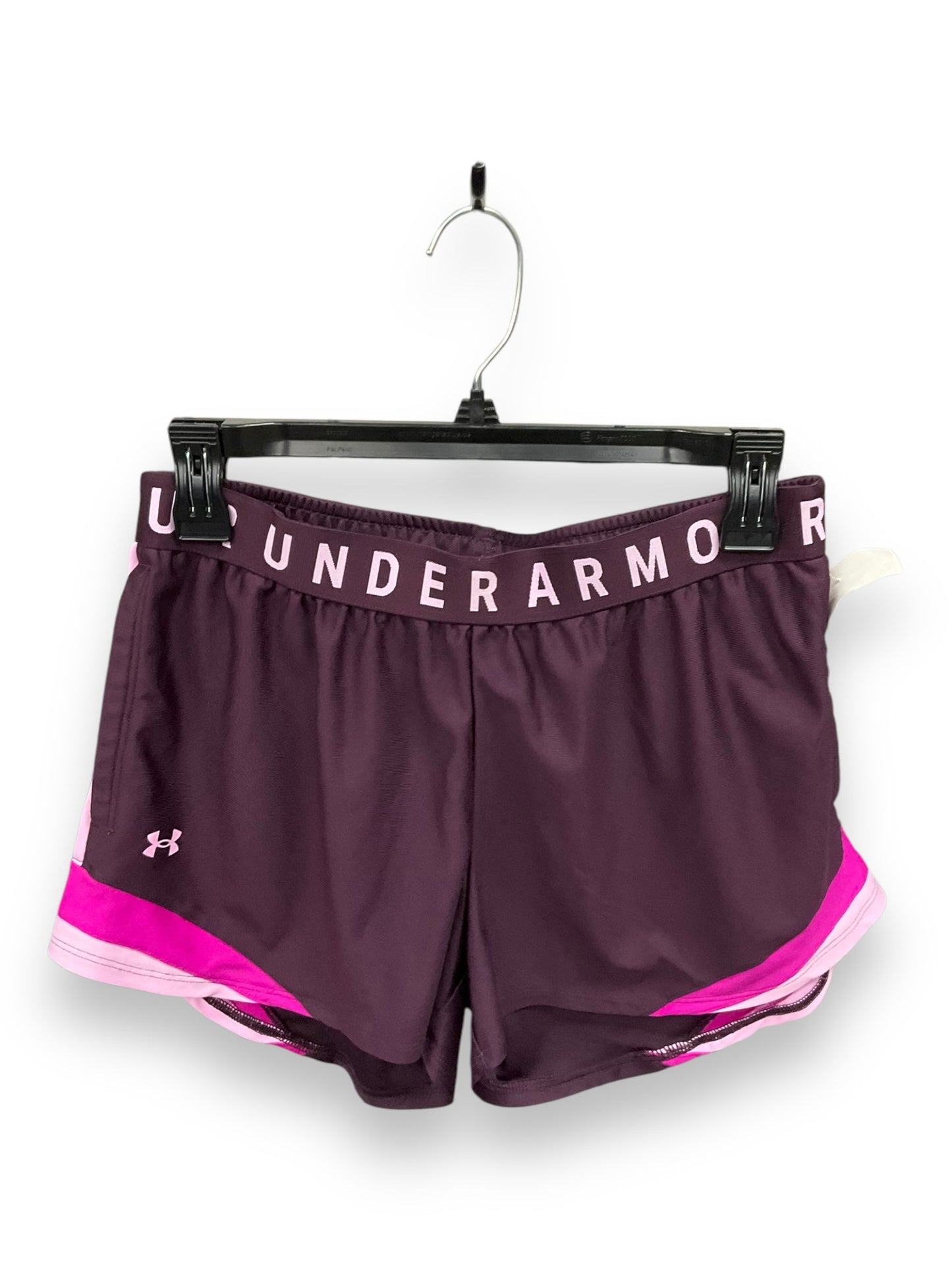 Athletic Shorts By Under Armour In Purple, Size: M