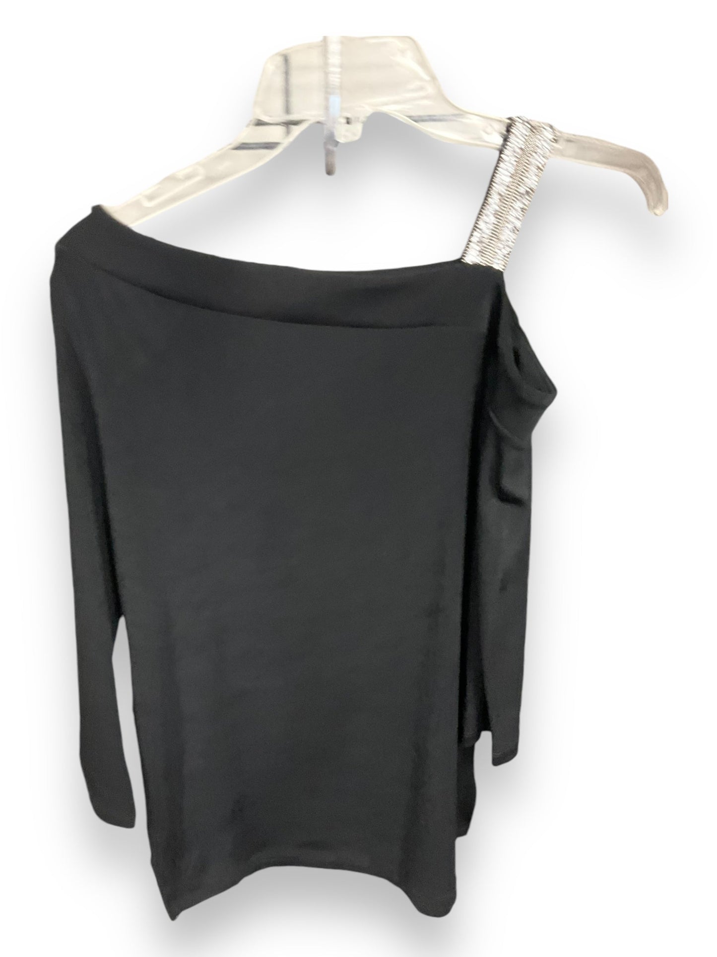 Top Long Sleeve By Chicos In Black, Size: Xs