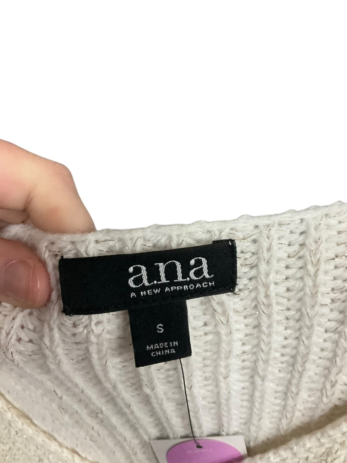 Sweater By Ana In Cream, Size: S