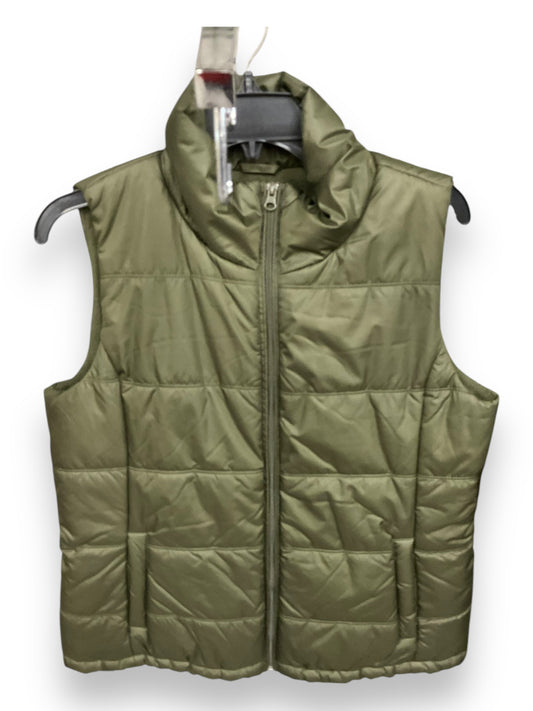 Vest Puffer & Quilted By New York And Co In Green, Size: M