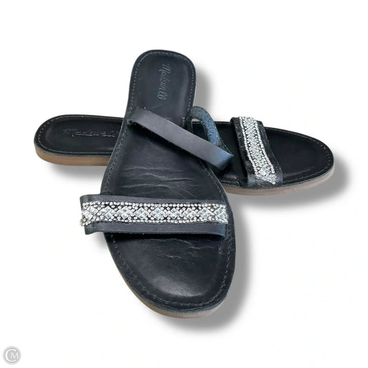 Sandals Flats By Madewell In Black, Size: 9.5