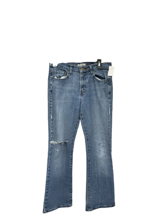 Blue Denim Jeans Boot Cut Levis, Size 8