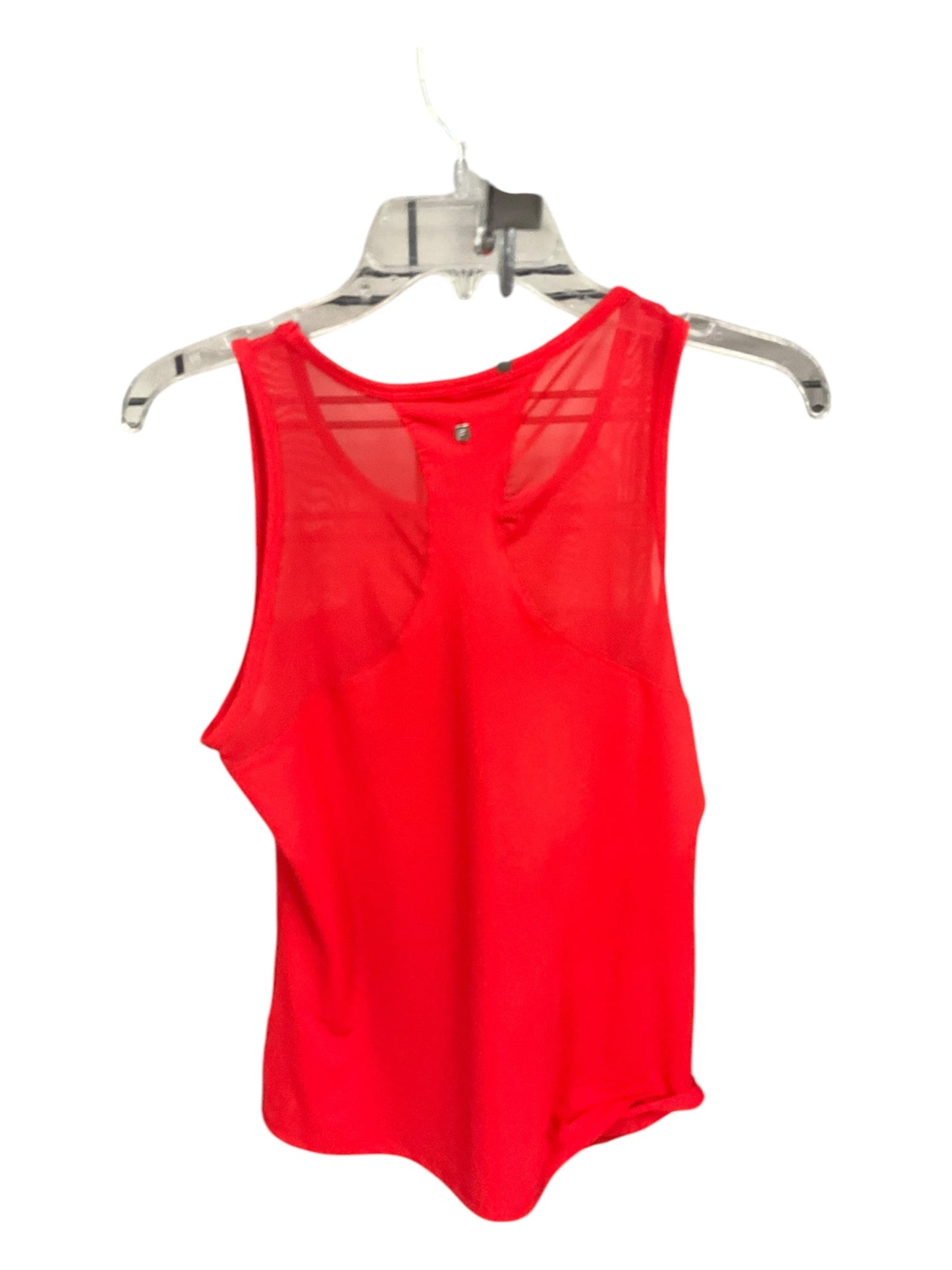 Athletic Tank Top By Fabletics In Red, Size: M