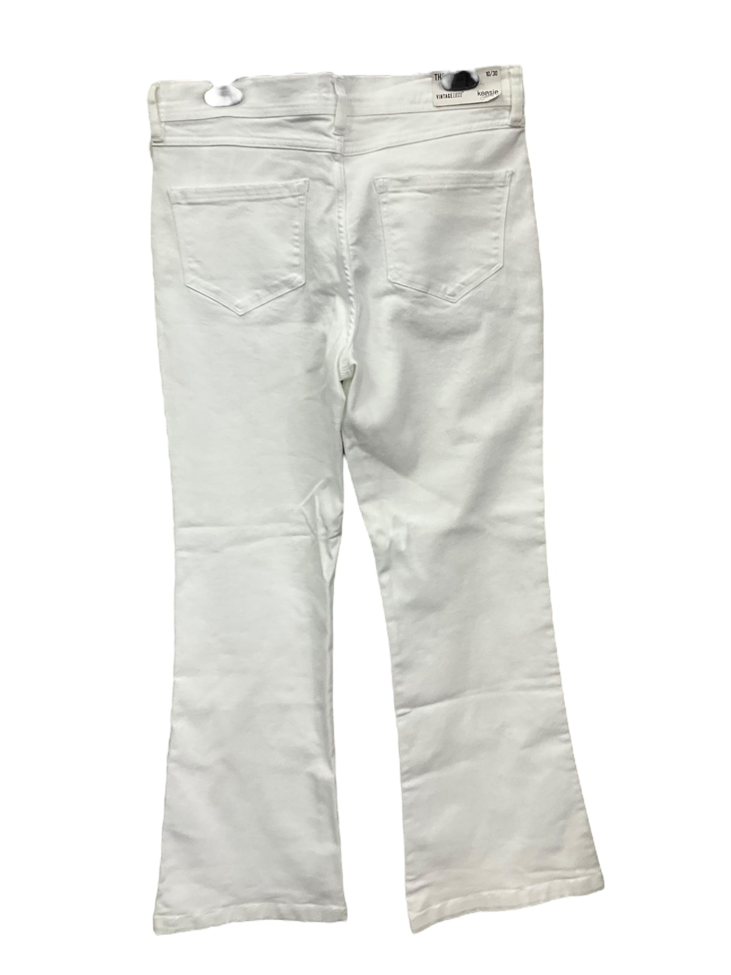 White Jeans Flared Kensie, Size 10