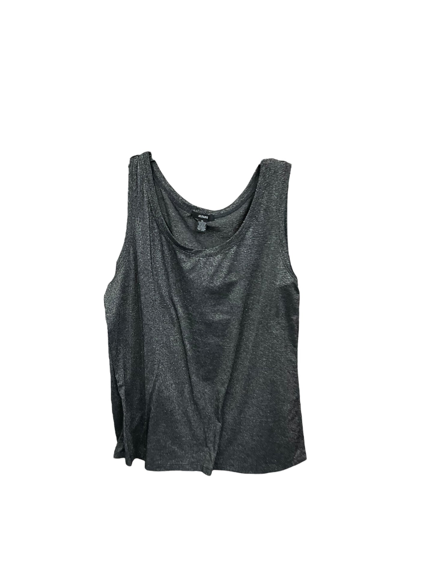 Tank Top By Alfani In Grey, Size: Xl