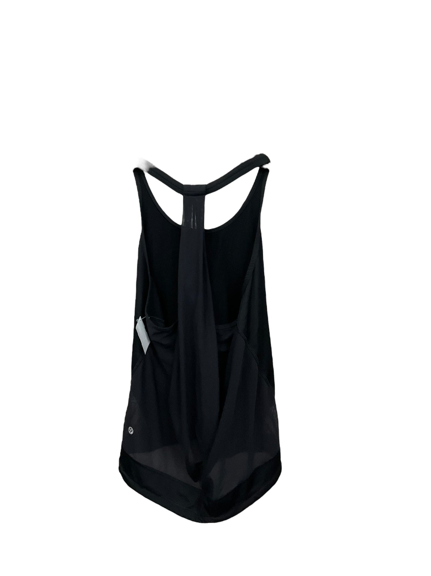 Athletic Tank Top By Lululemon In Black, Size: Xs