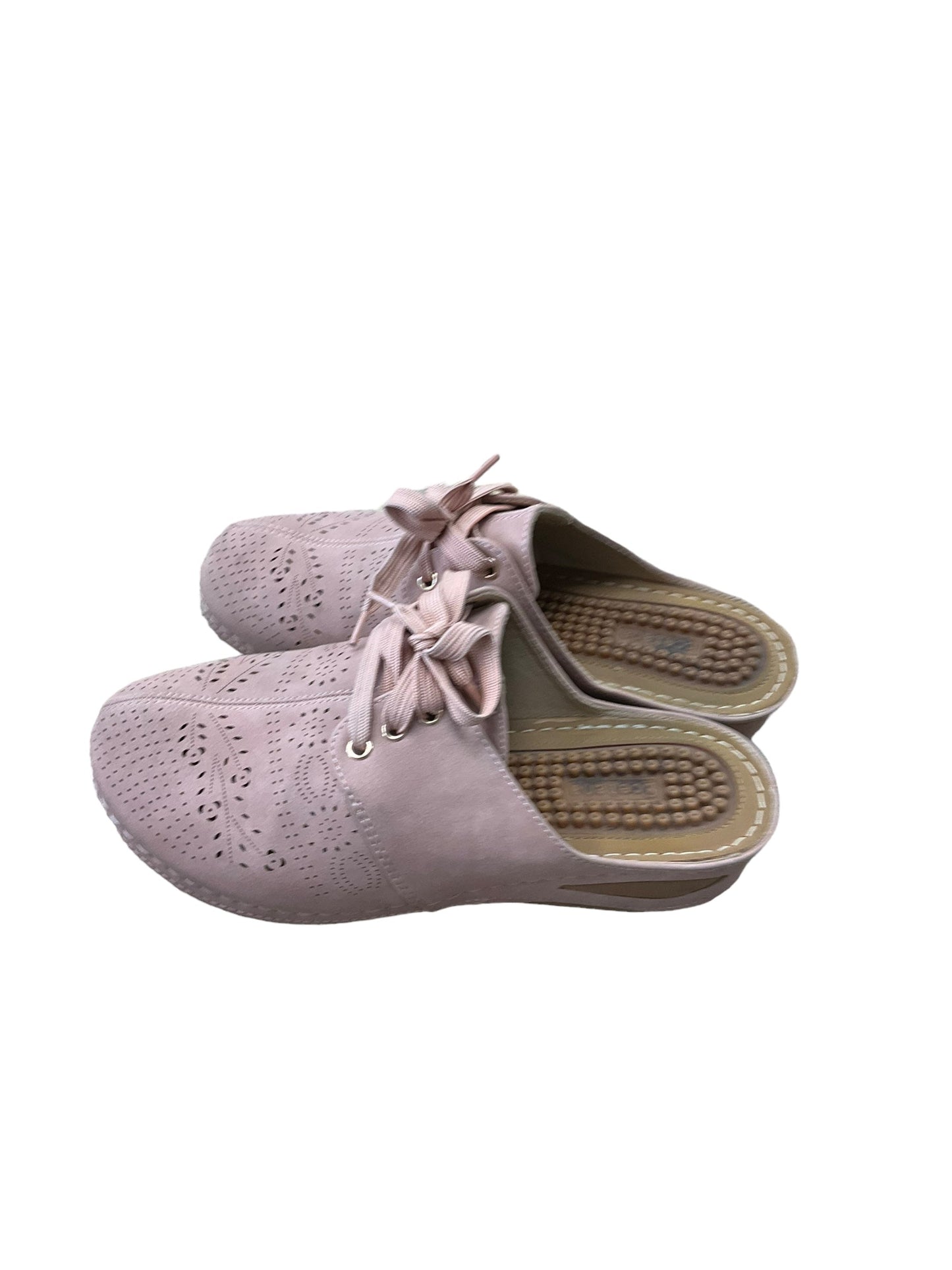 Shoes Flats By Clothes Mentor In Mauve, Size: 8.5