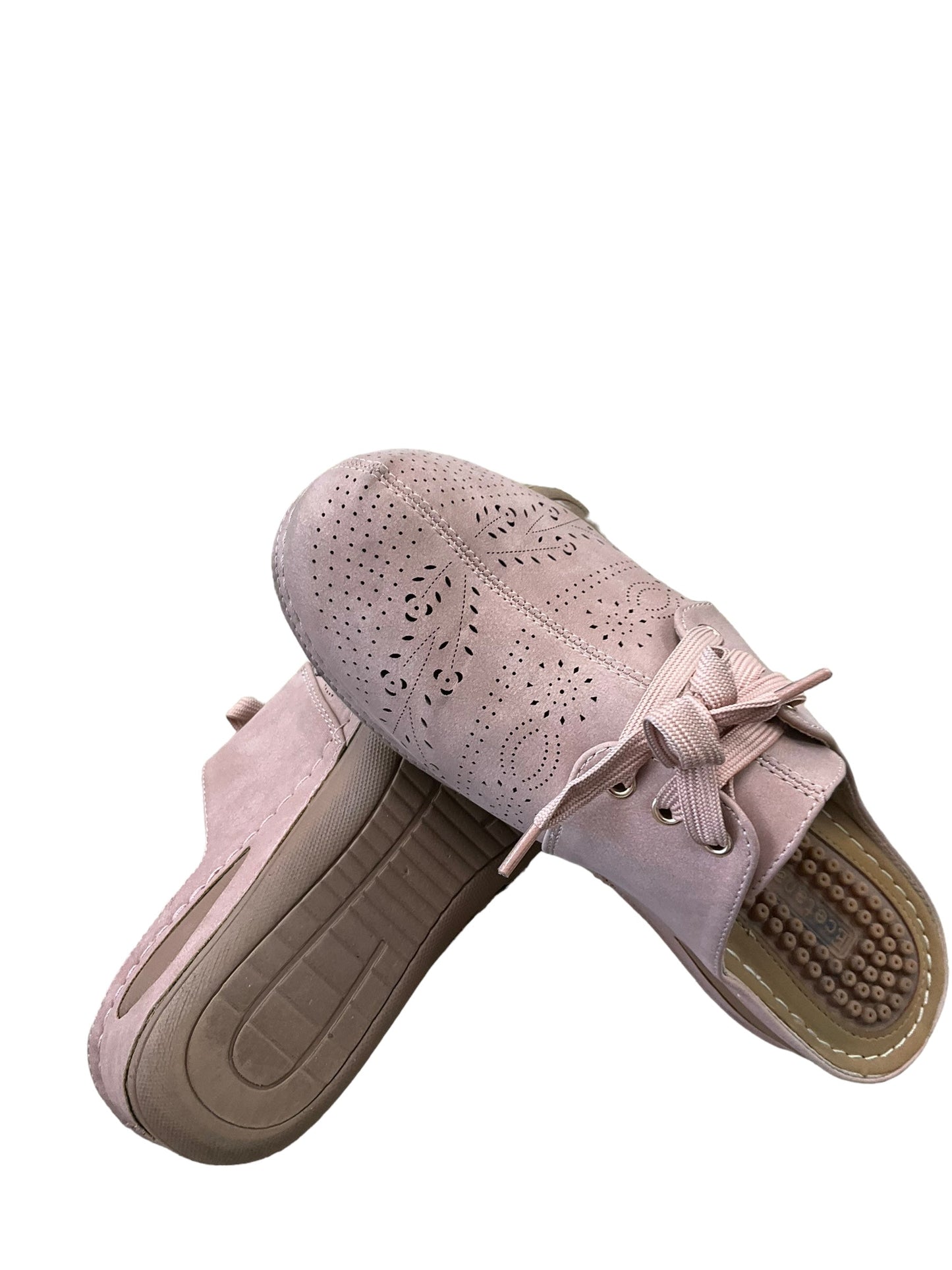 Shoes Flats By Clothes Mentor In Mauve, Size: 8.5