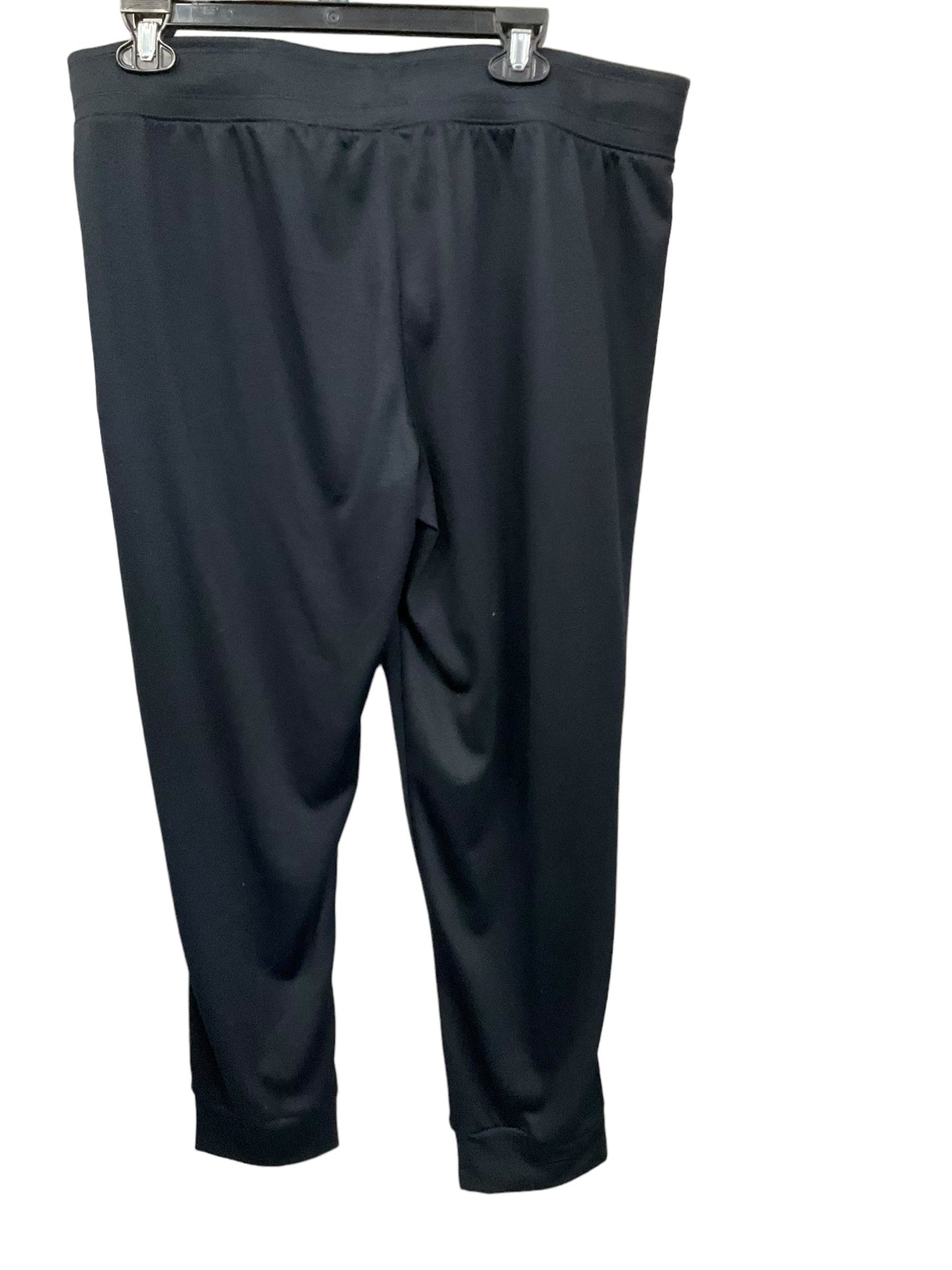 Athletic Pants By Clothes Mentor In Black, Size: Xl