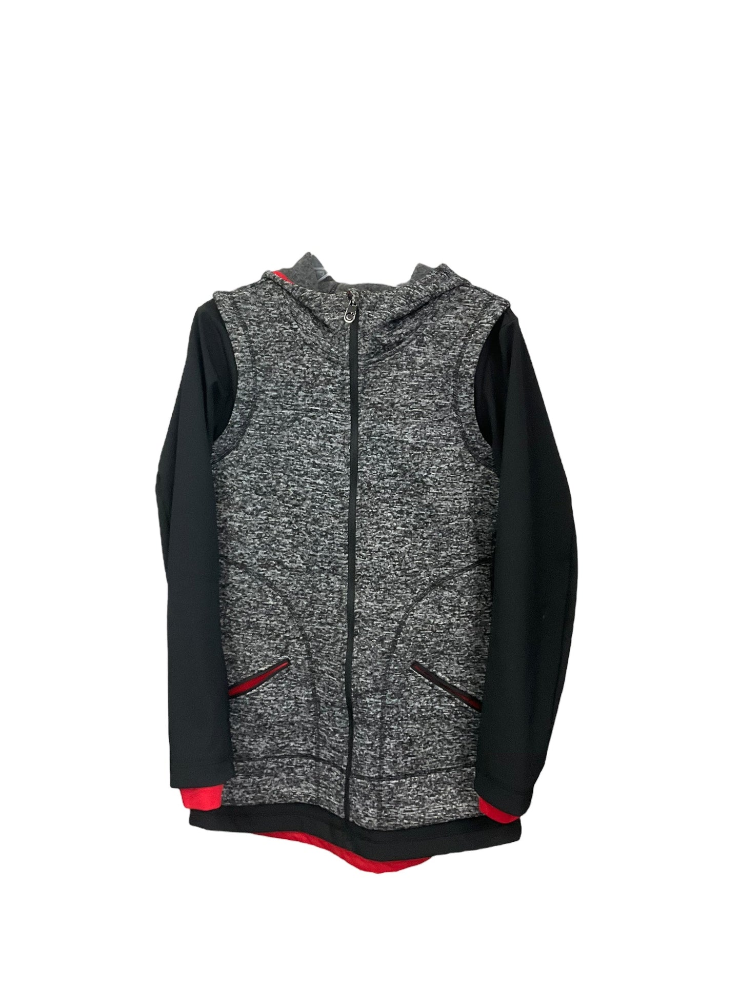 Jacket Other By Clothes Mentor In Black & Grey, Size: S