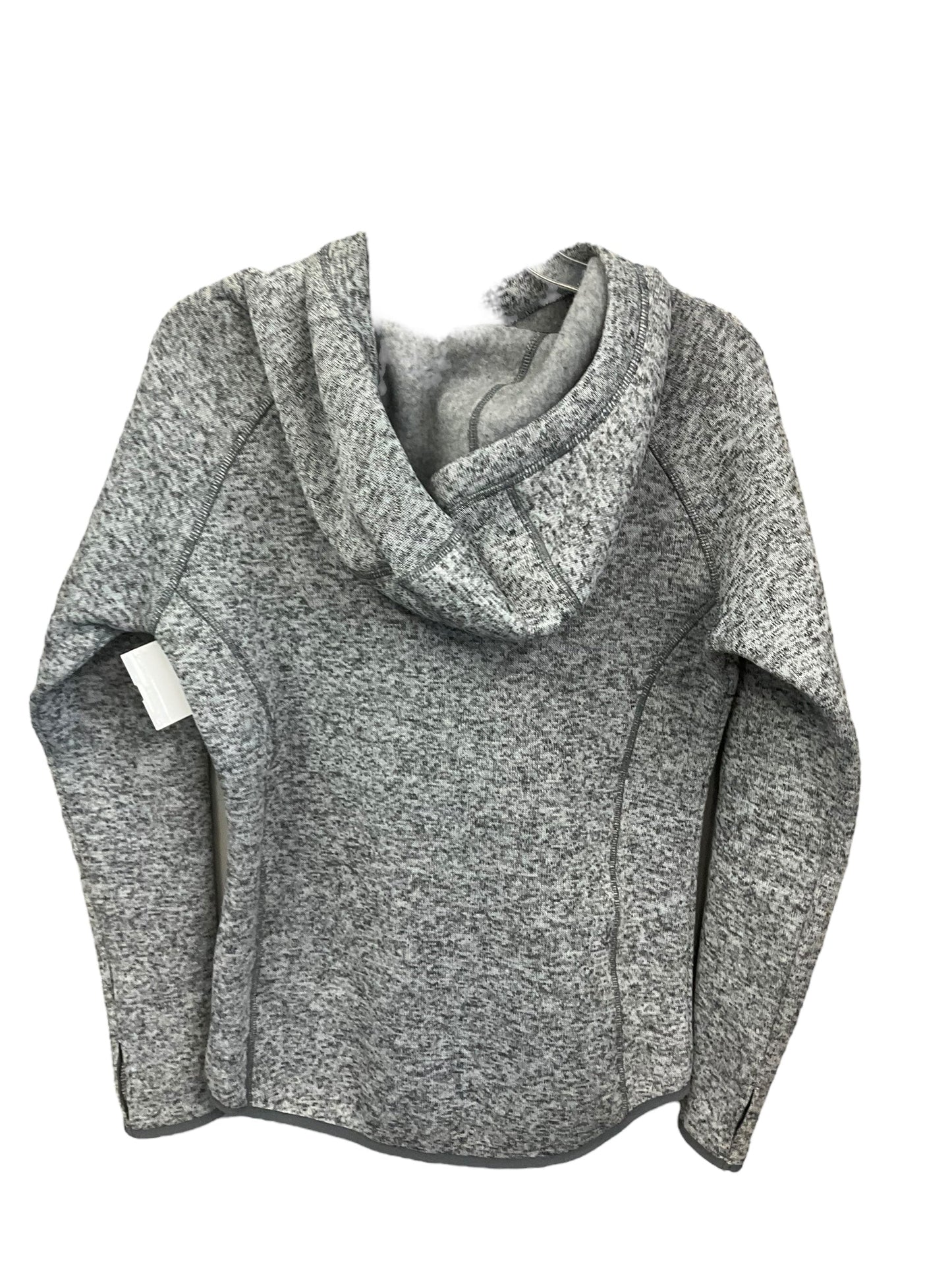 Sweatshirt Hoodie By Clothes Mentor In Grey, Size: S