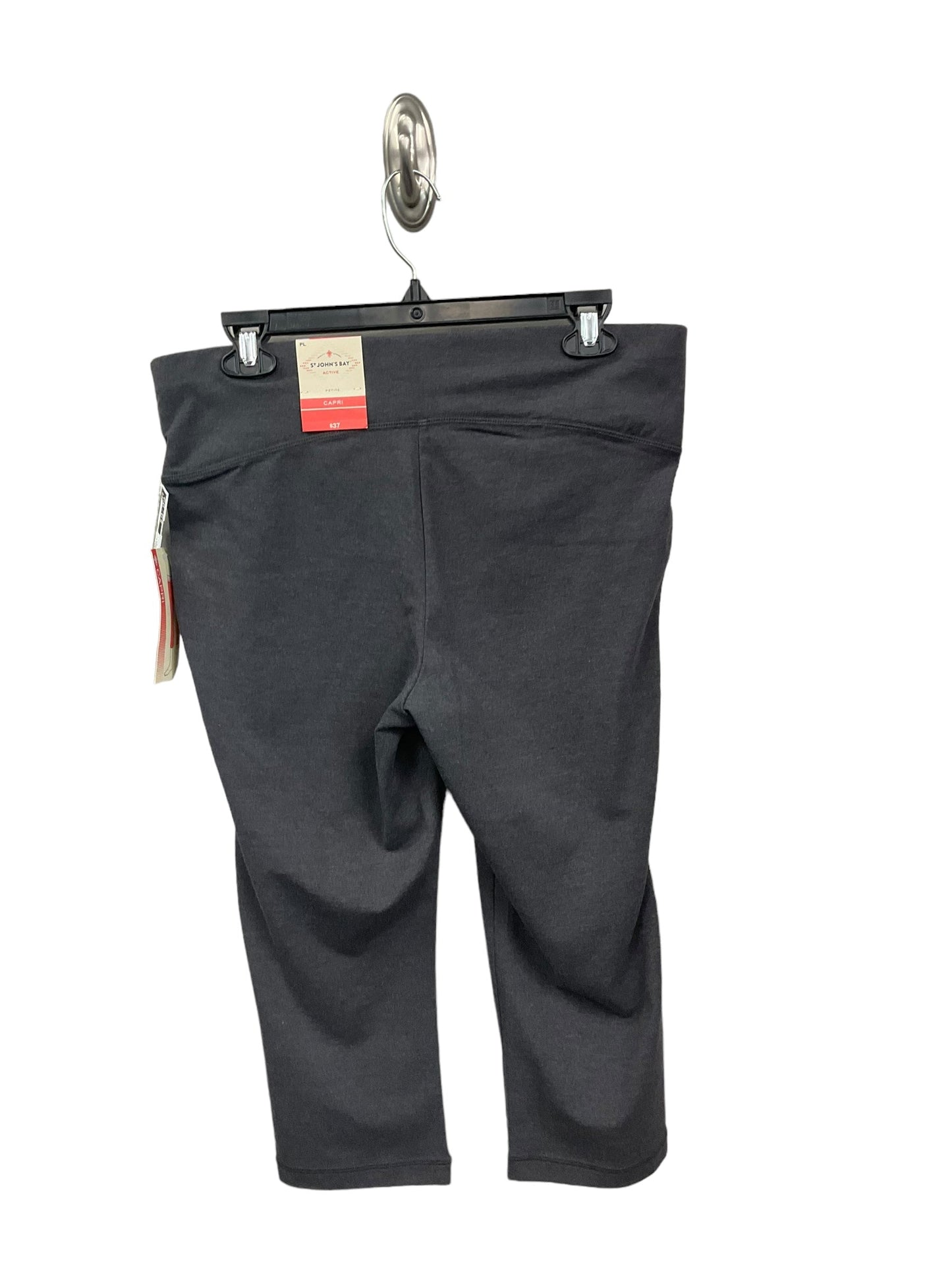 Athletic Capris By St Johns Bay In Grey, Size: Petite L