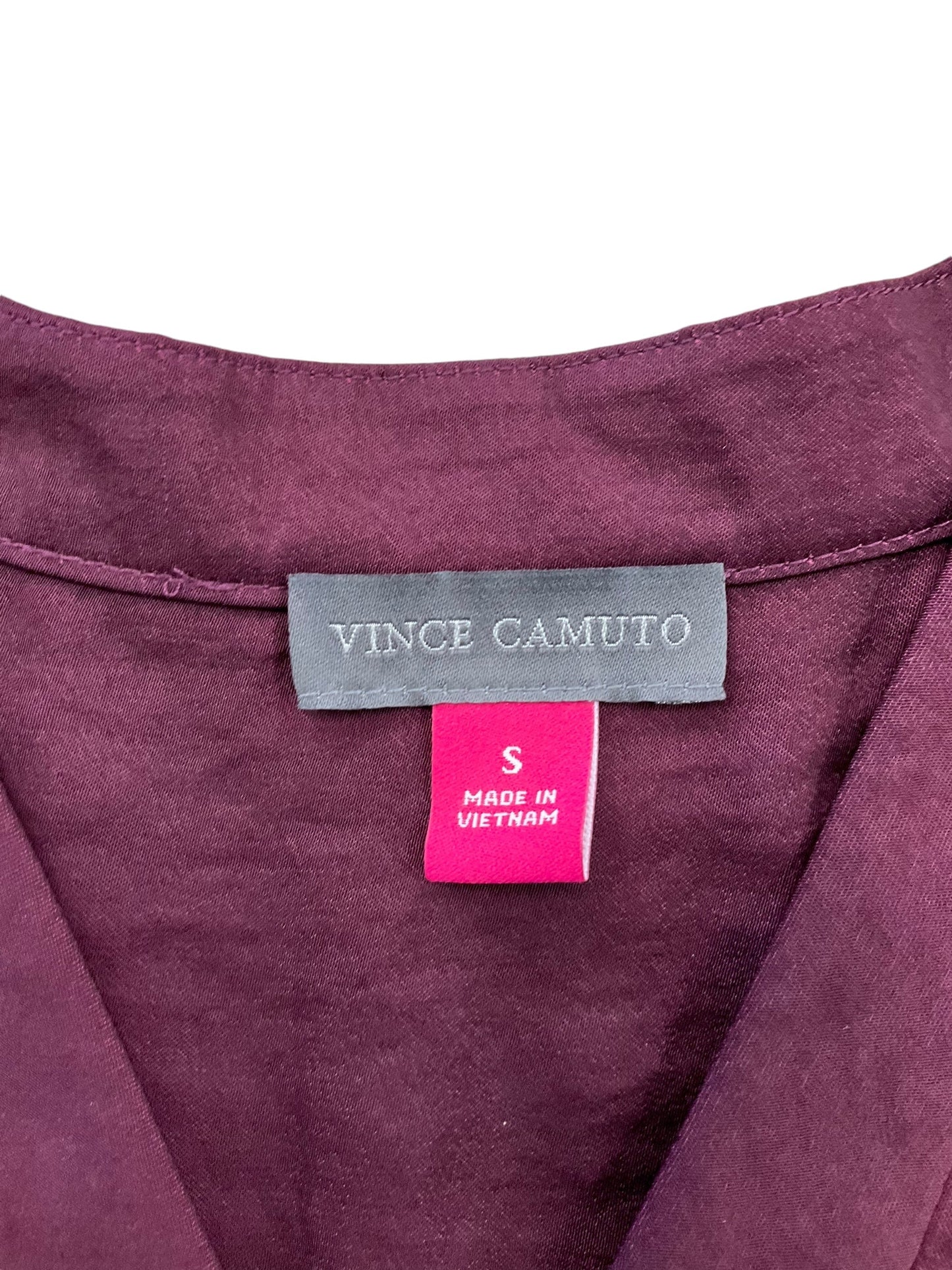 Top Sleeveless By Vince Camuto In Red, Size: S