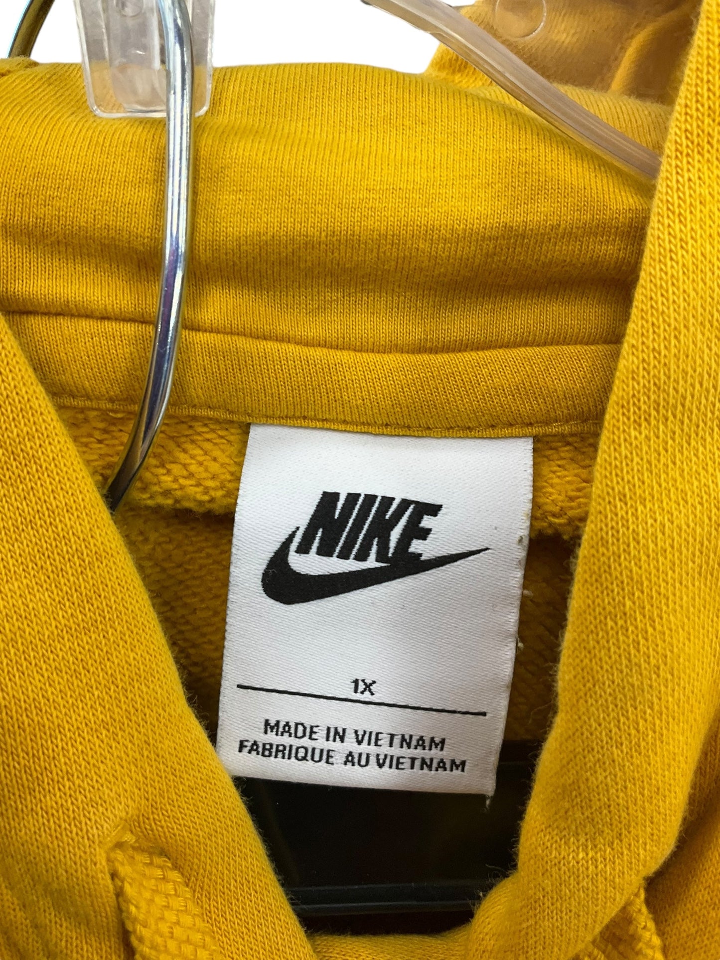 Athletic Pants 2pc By Nike Apparel In Yellow, Size: 1x