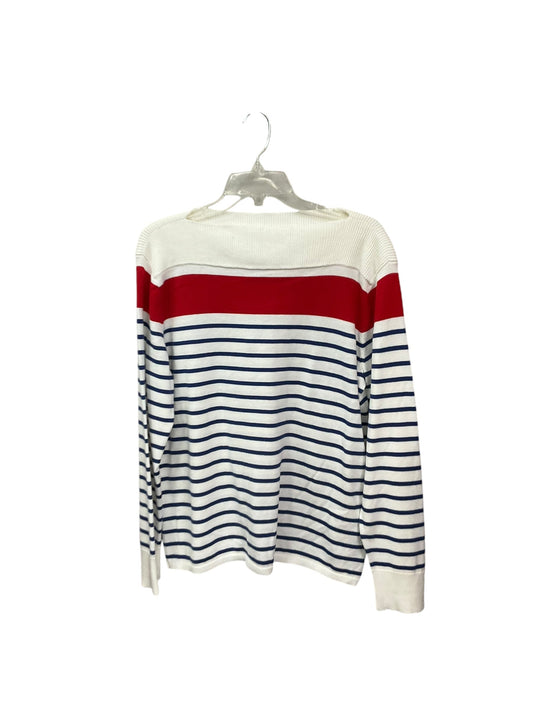 Sweater By Chaps In Striped Pattern, Size: Xl