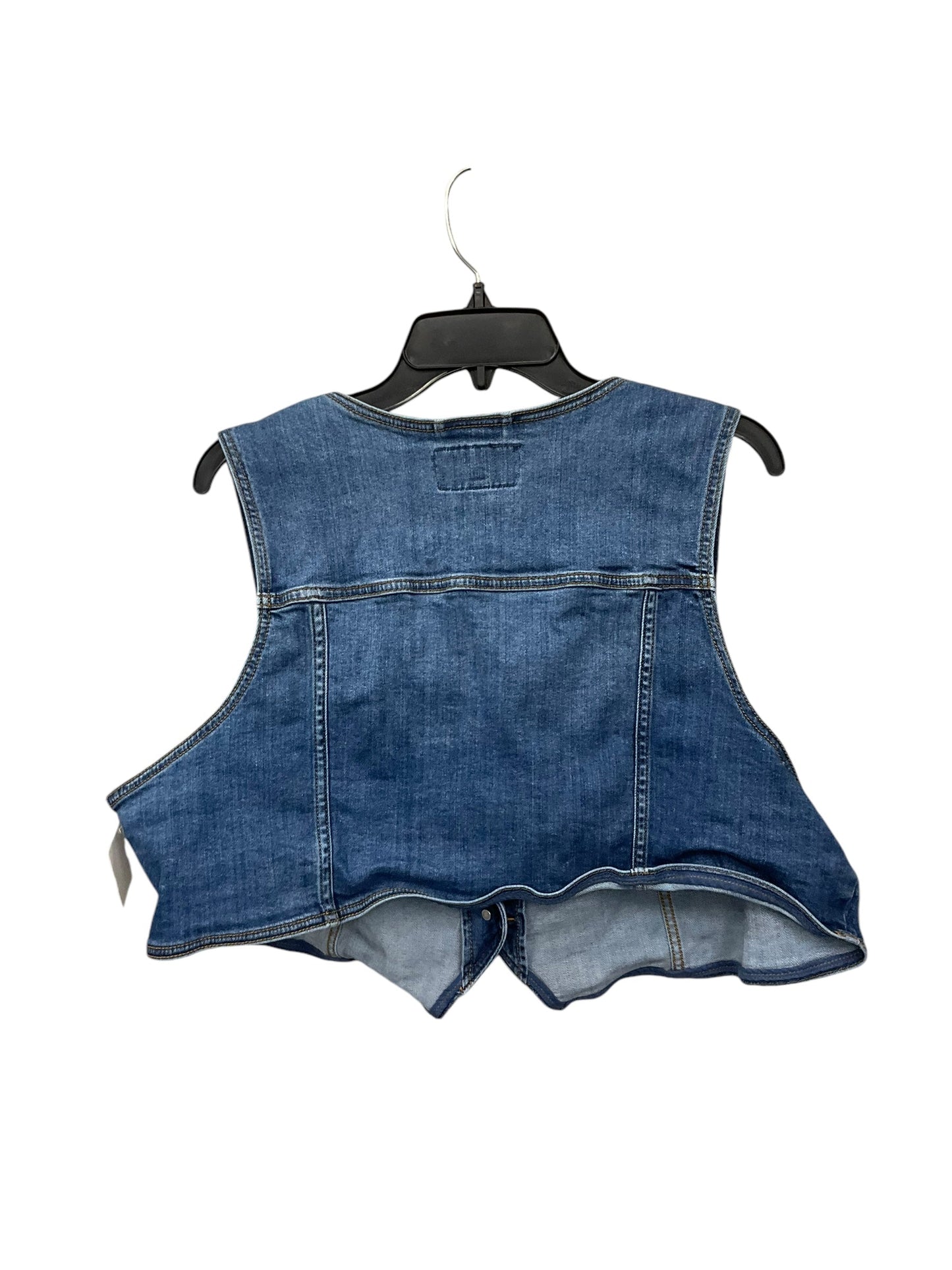 Vest Other By Torrid In Blue Denim, Size: 3x