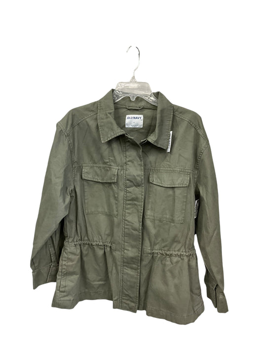 Jacket Utility By Old Navy In Green, Size: S