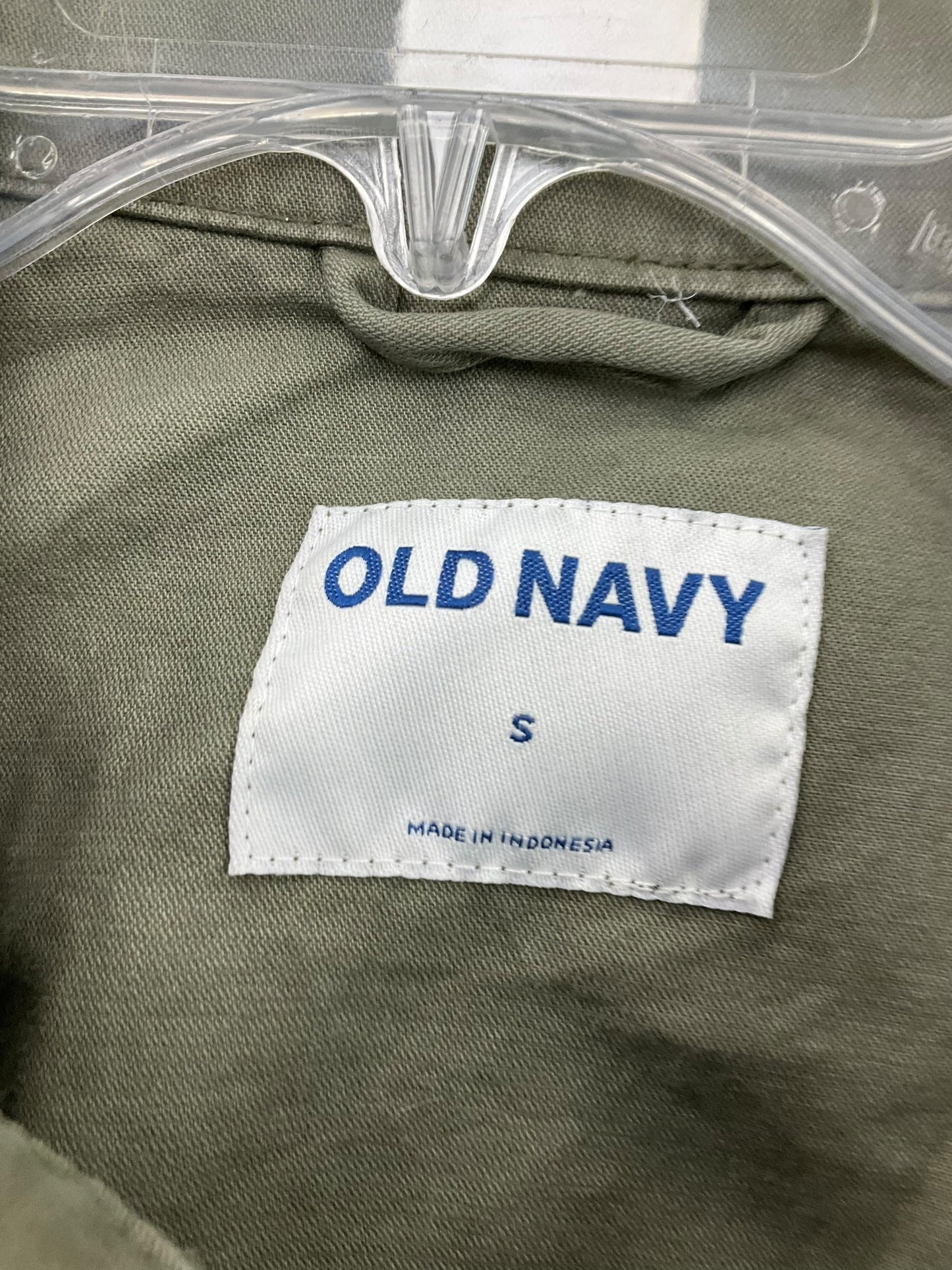 Jacket Utility By Old Navy In Green, Size: S