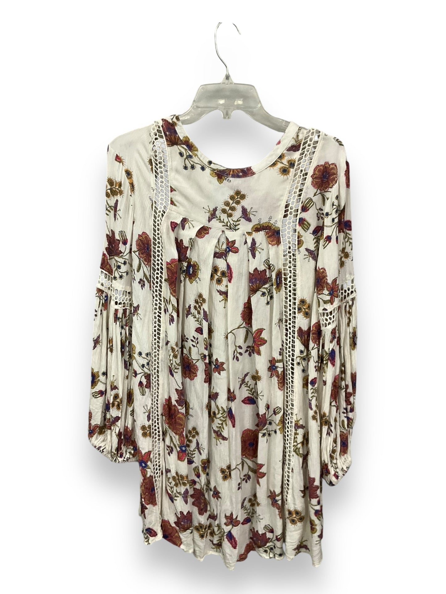 Top Long Sleeve By Free People In Multi-colored, Size: M