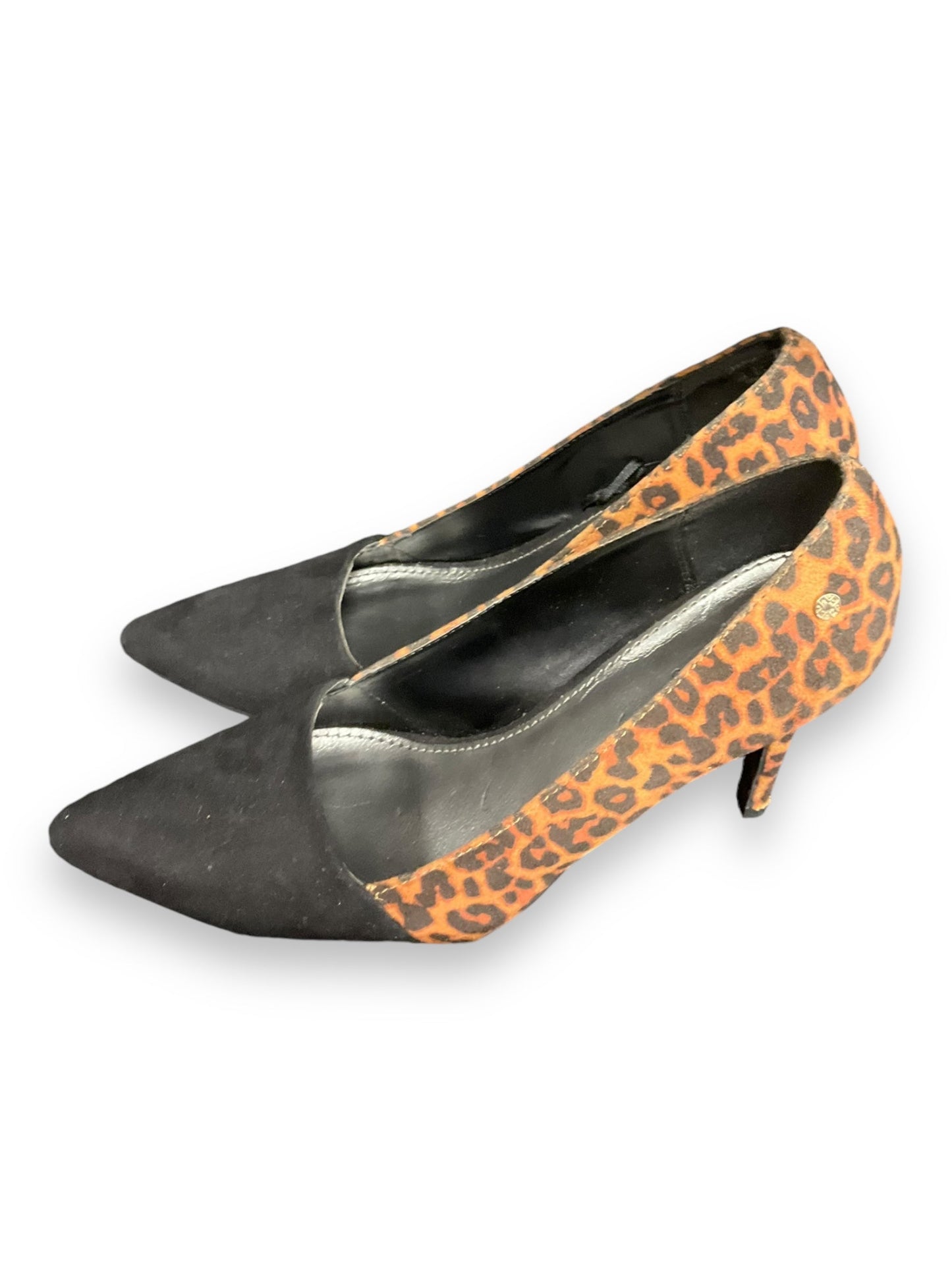 Shoes Heels Stiletto By Jaclyn Smith In Animal Print, Size: 9