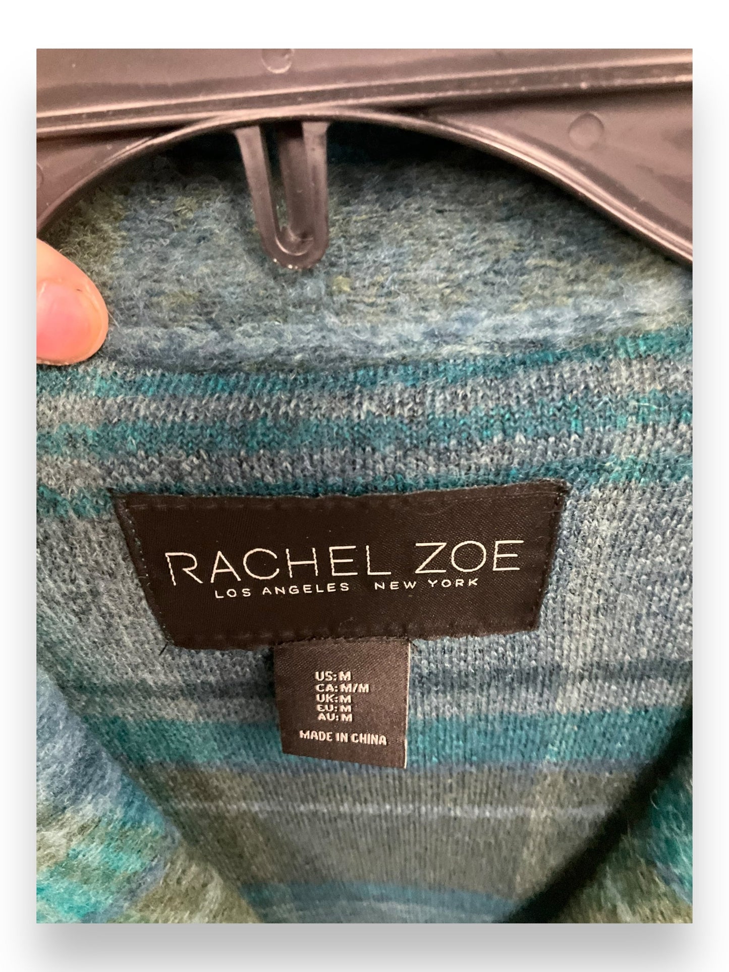 Coat Other By Rachel Zoe In Blue & Green, Size: M