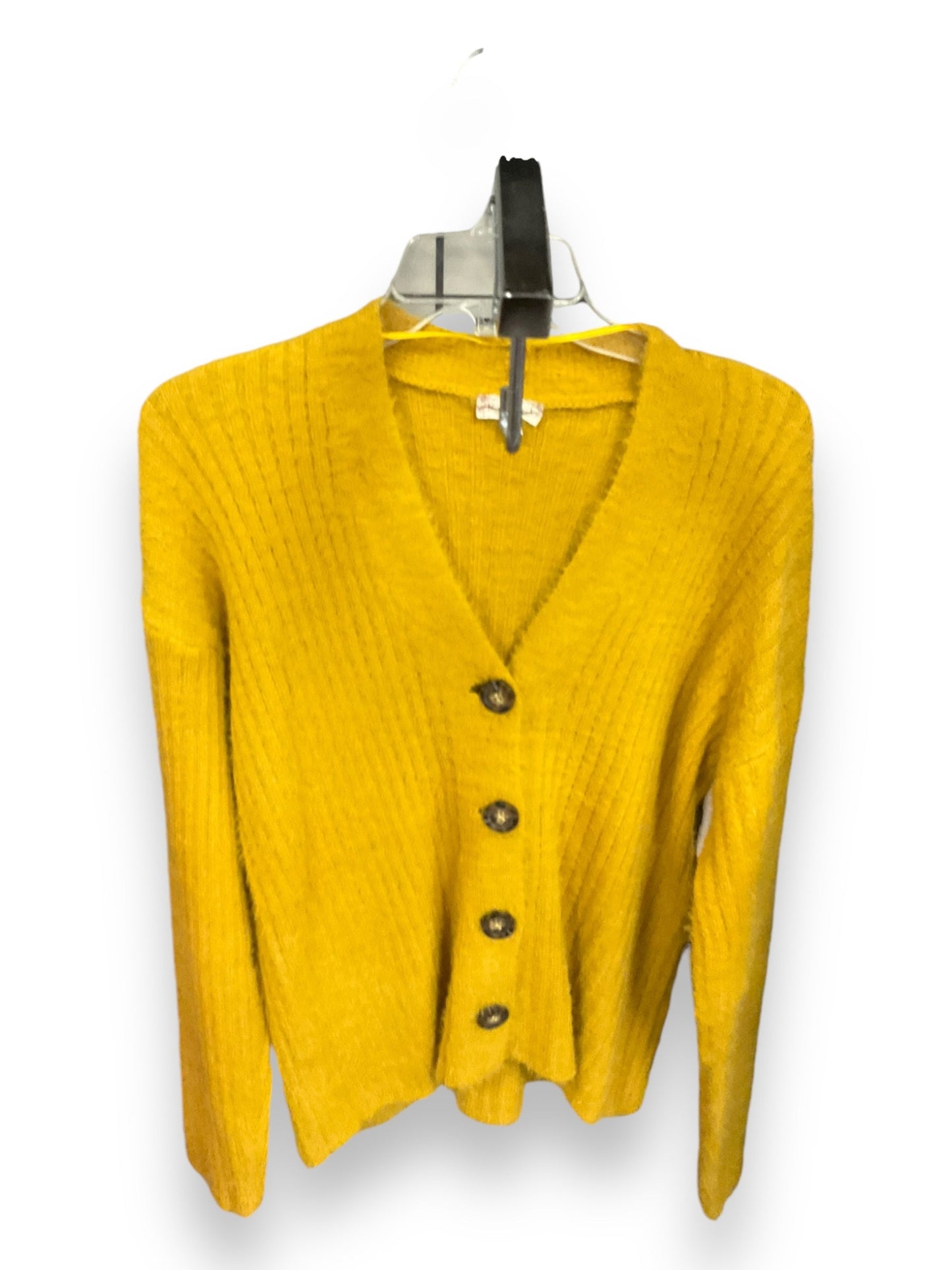 Sweater By Hem & Thread In Gold, Size: S