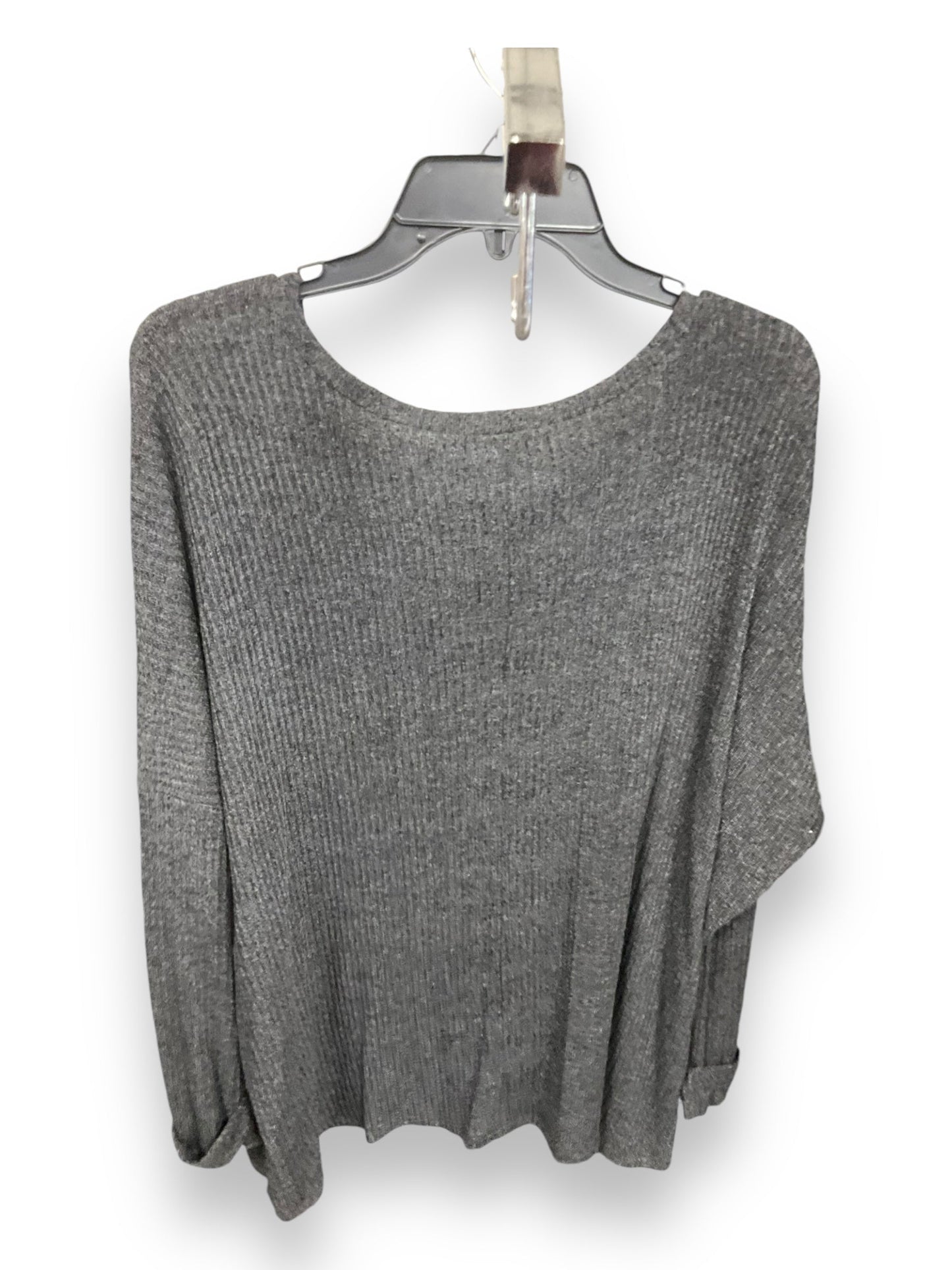 Top 3/4 Sleeve Basic By Susan Graver In Black, Size: M