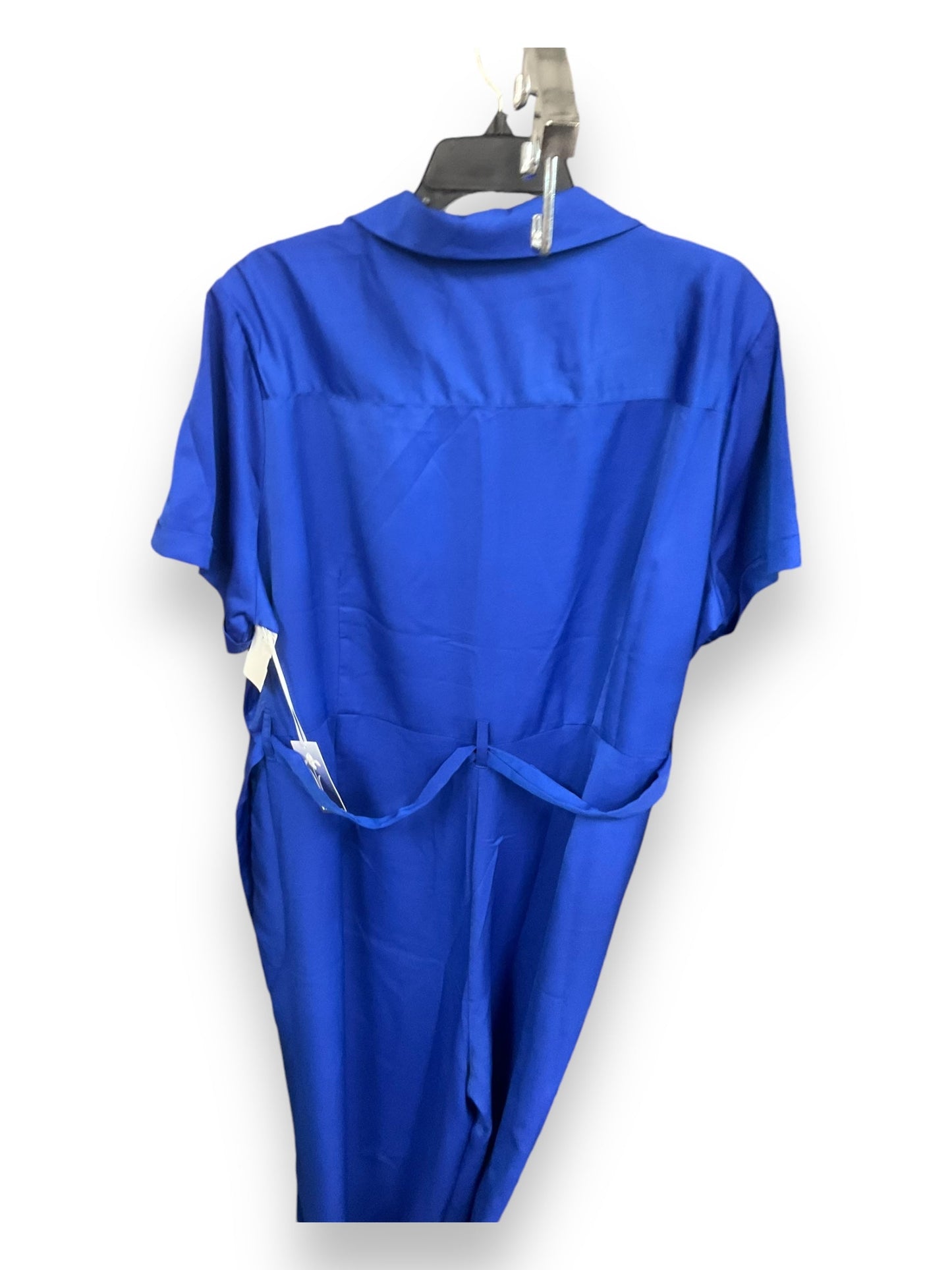 Jumpsuit By Clothes Mentor In Blue, Size: 3x