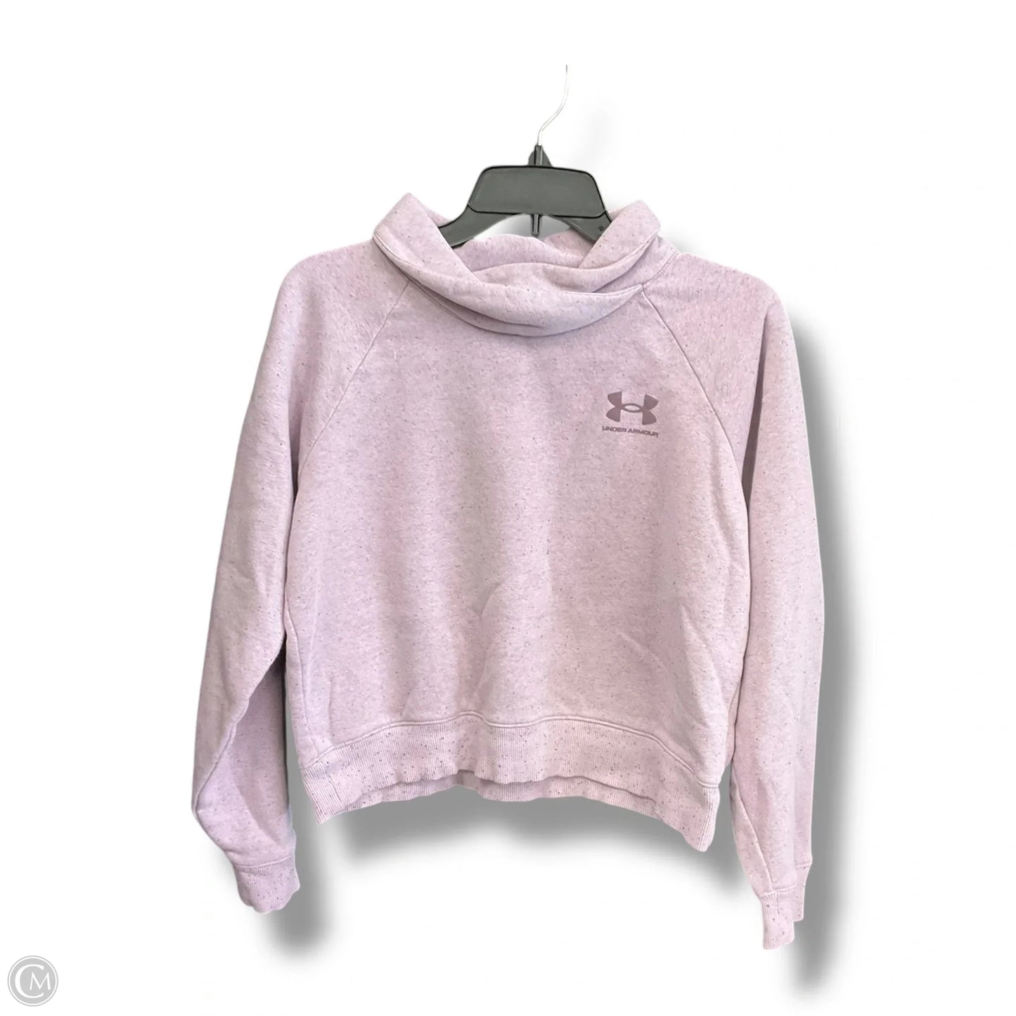 Athletic Sweatshirt Collar By Under Armour In Purple, Size: Xs
