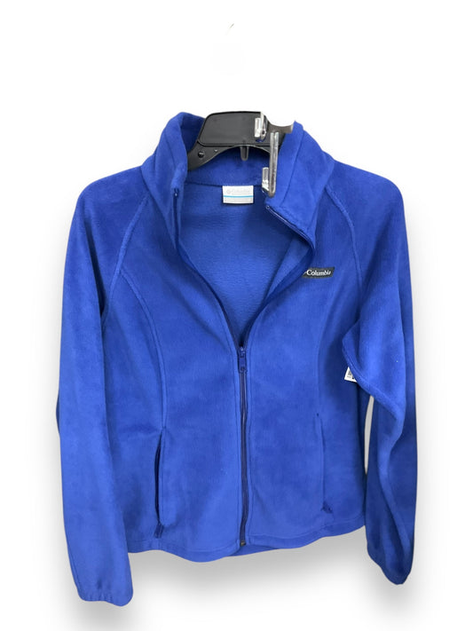 Jacket Fleece By Columbia In Blue, Size: M