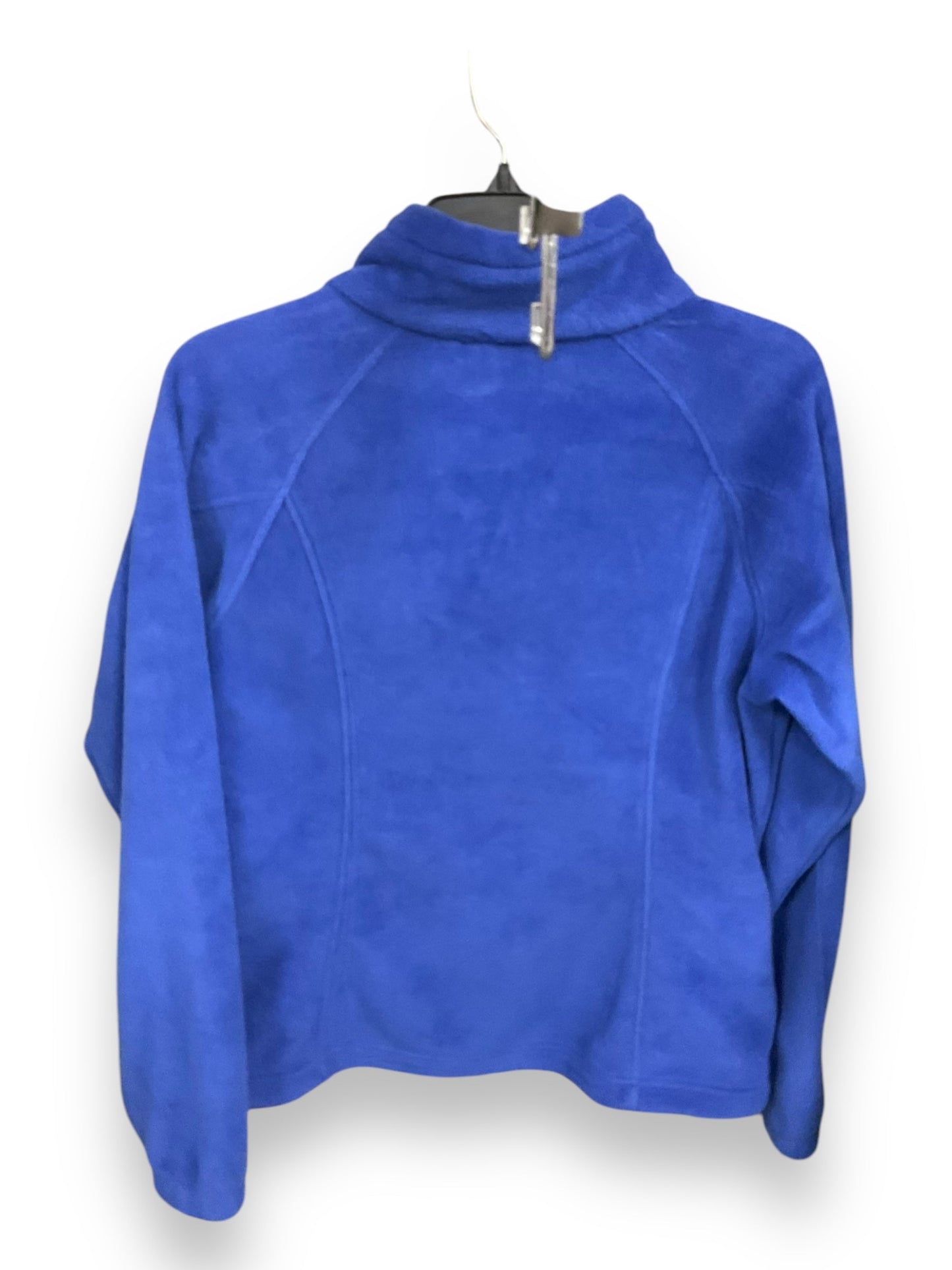 Jacket Fleece By Columbia In Blue, Size: M