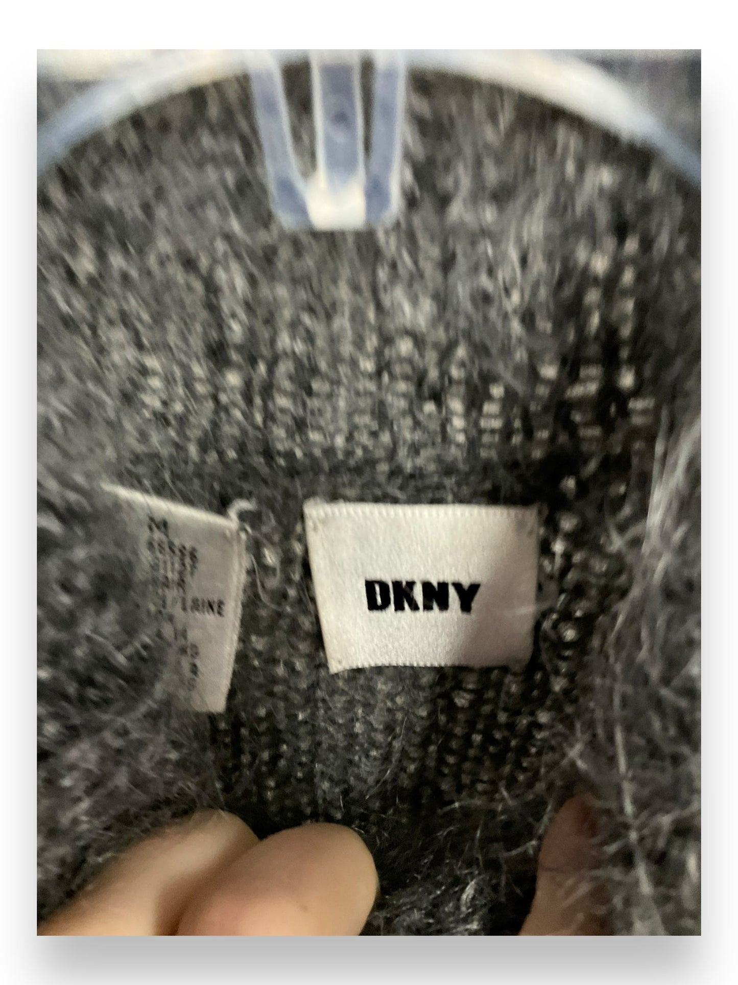 Sweater By Dkny In Grey, Size: M