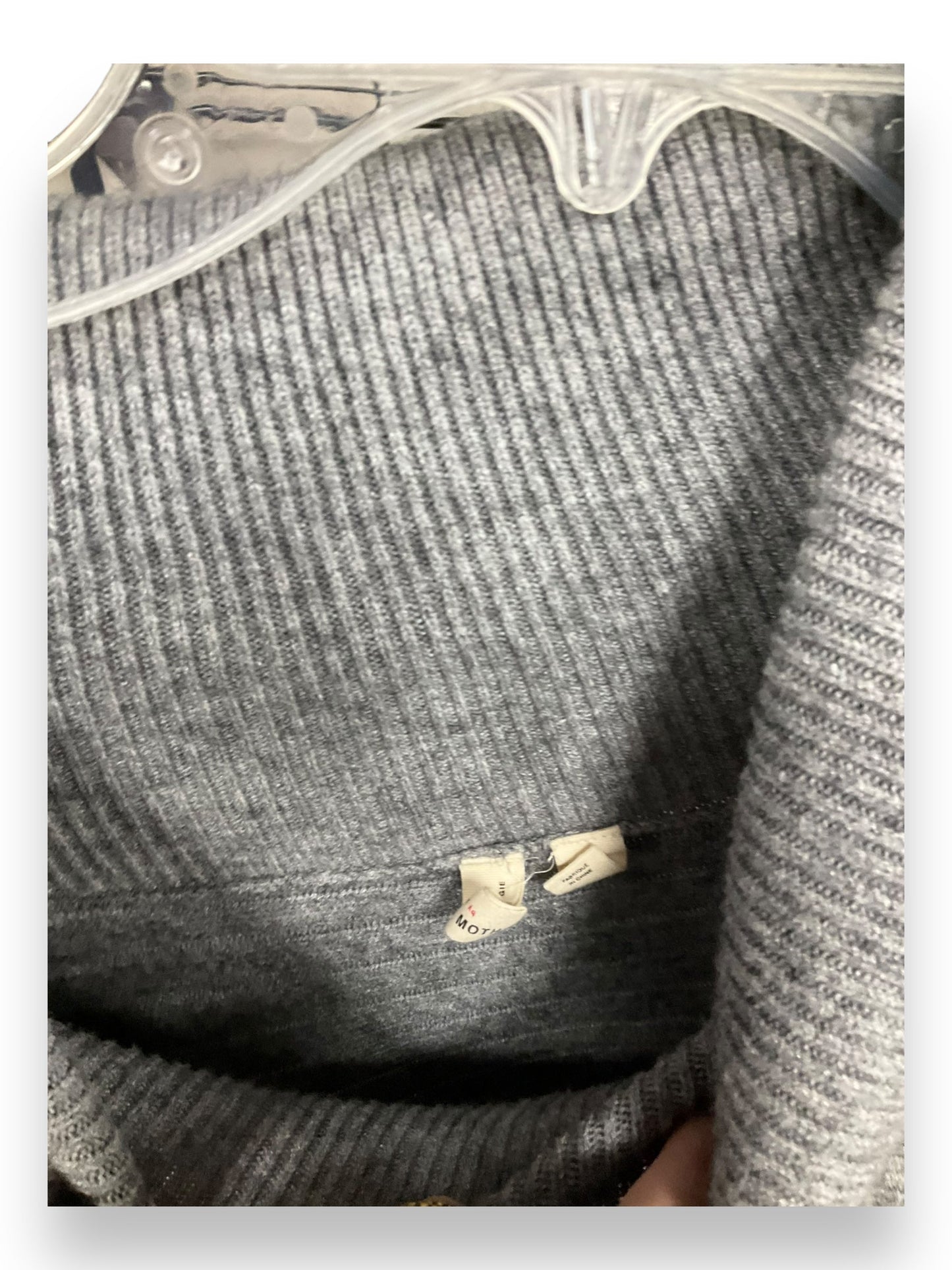 Sweater By Anthropologie In Grey, Size: M