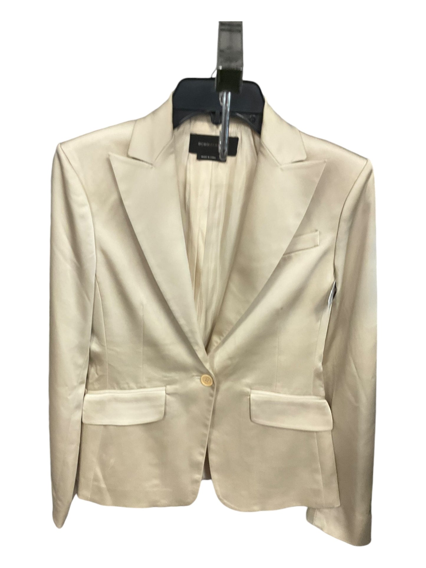 Blazer By Bcbgmaxazria In Cream, Size: Xs