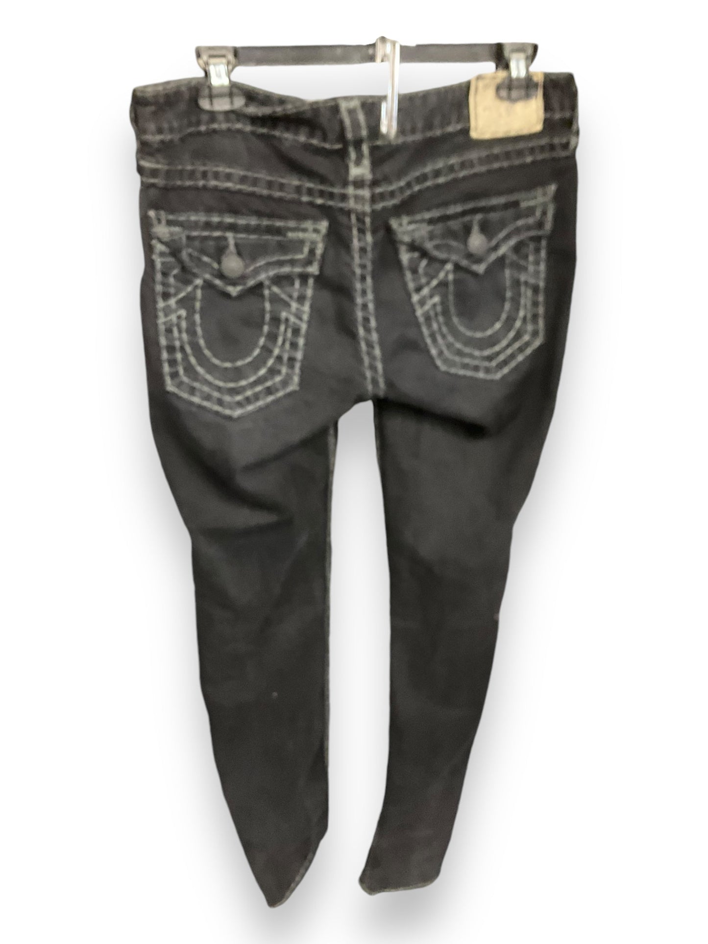 Jeans Straight By True Religion In Black, Size: 10