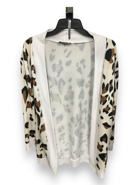 Cardigan By Clothes Mentor In Animal Print, Size: M