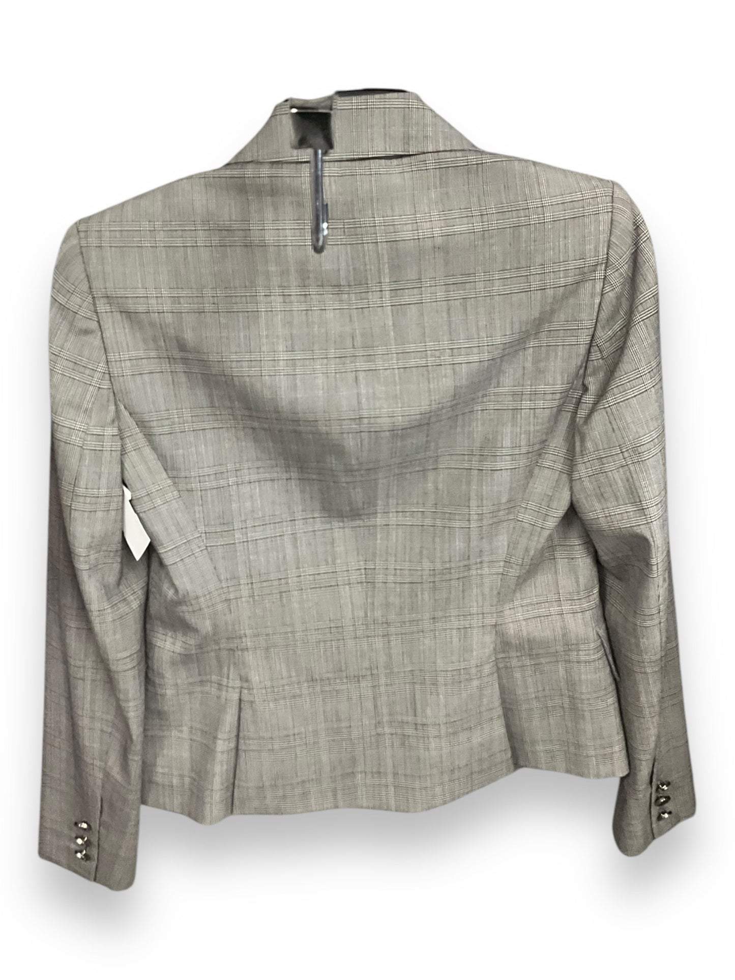 Blazer By Anne Klein In Grey, Size: 0