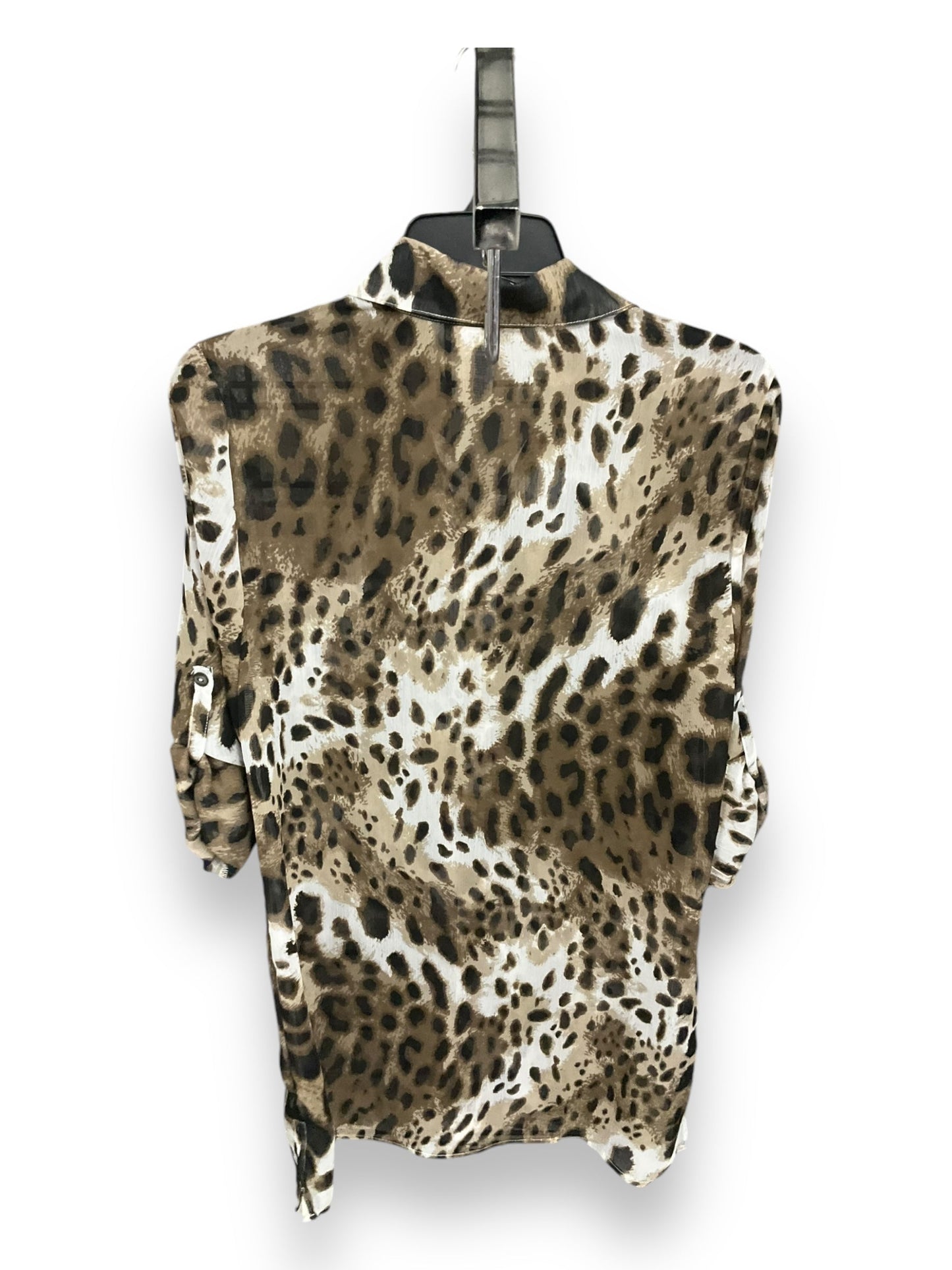 Blouse 3/4 Sleeve By Tommy Bahama In Animal Print, Size: S