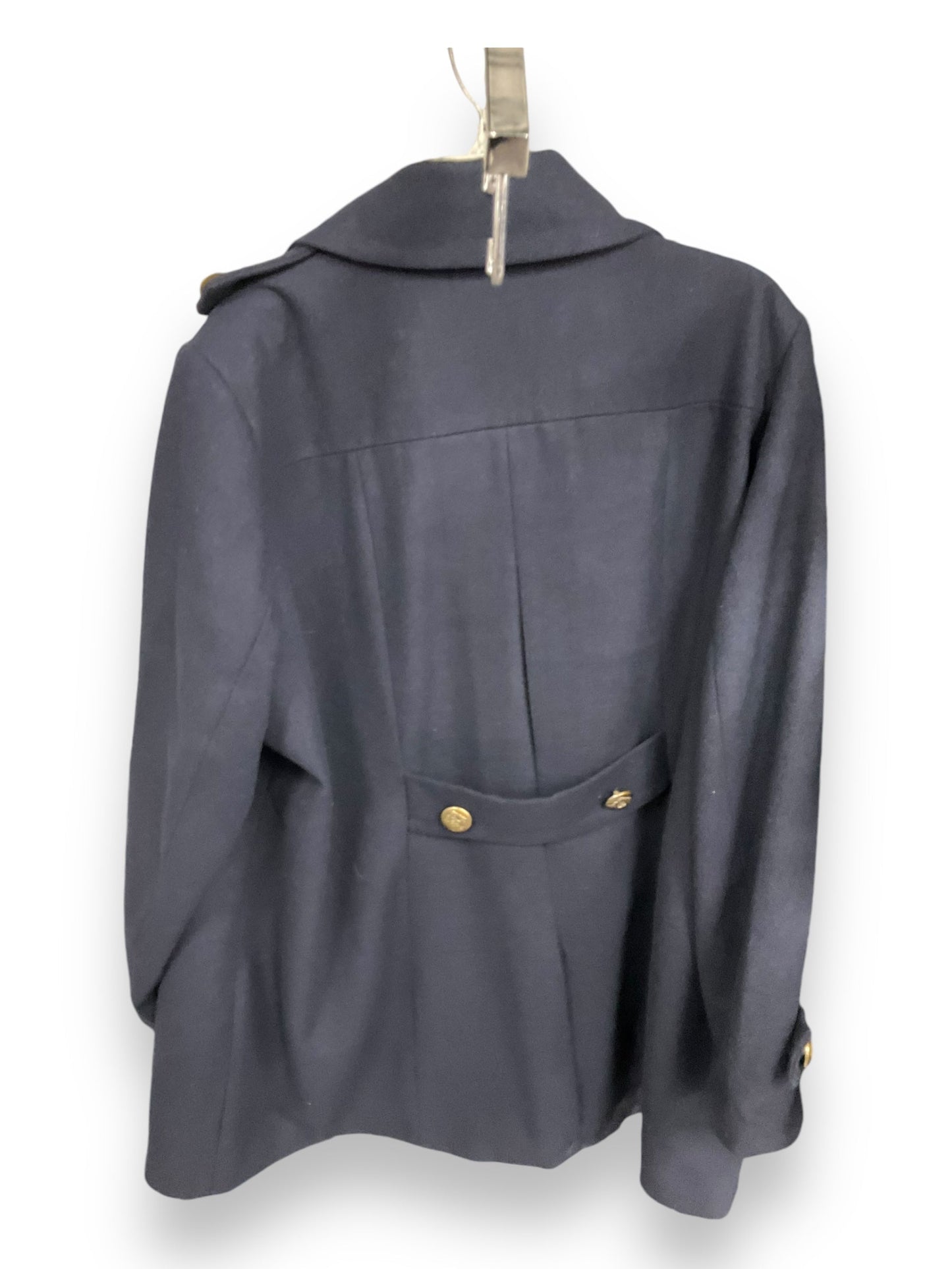 Coat Peacoat By Lane Bryant In Navy, Size: 2x