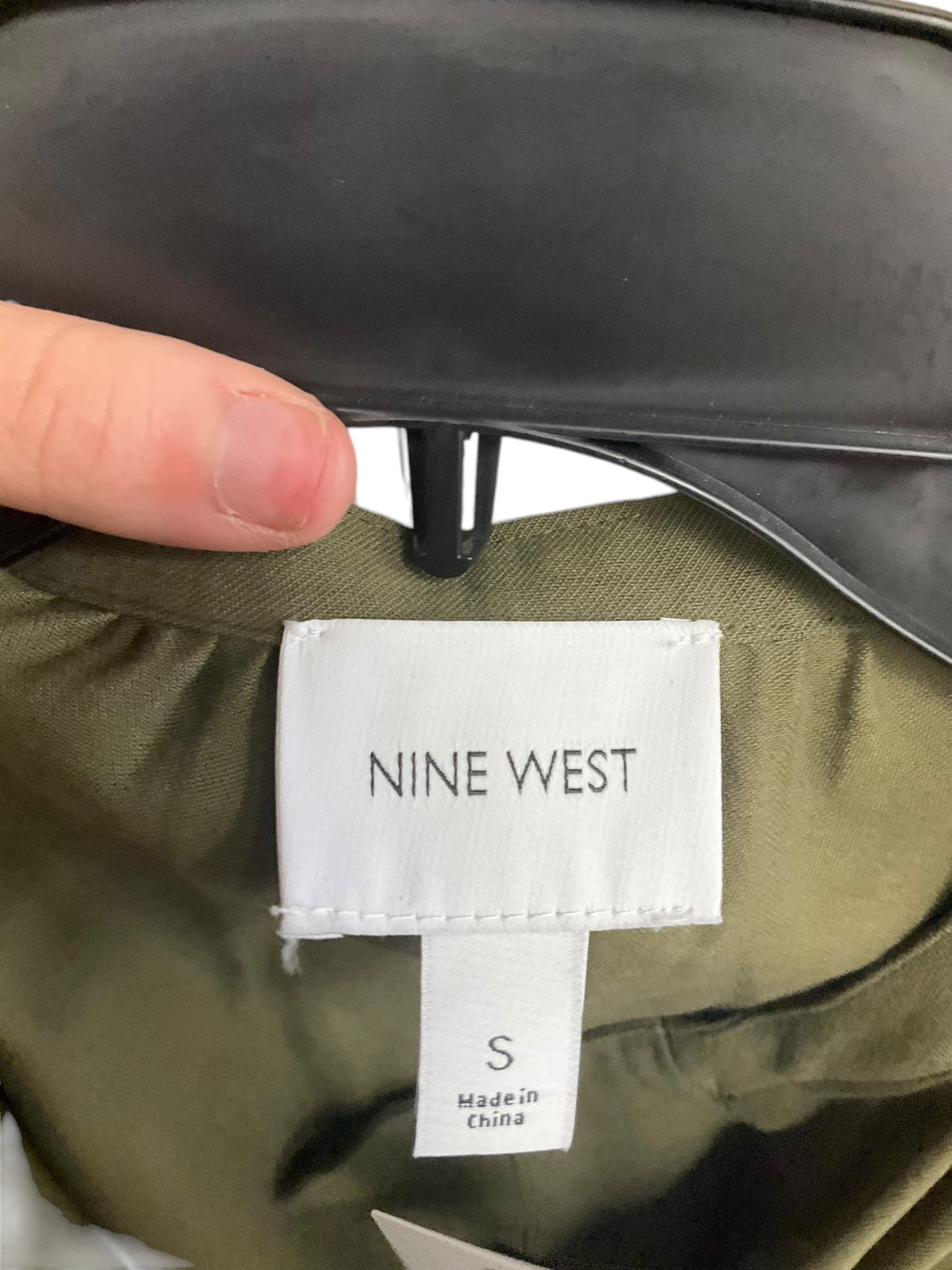 Jacket Other By Nine West Apparel In Green, Size: S