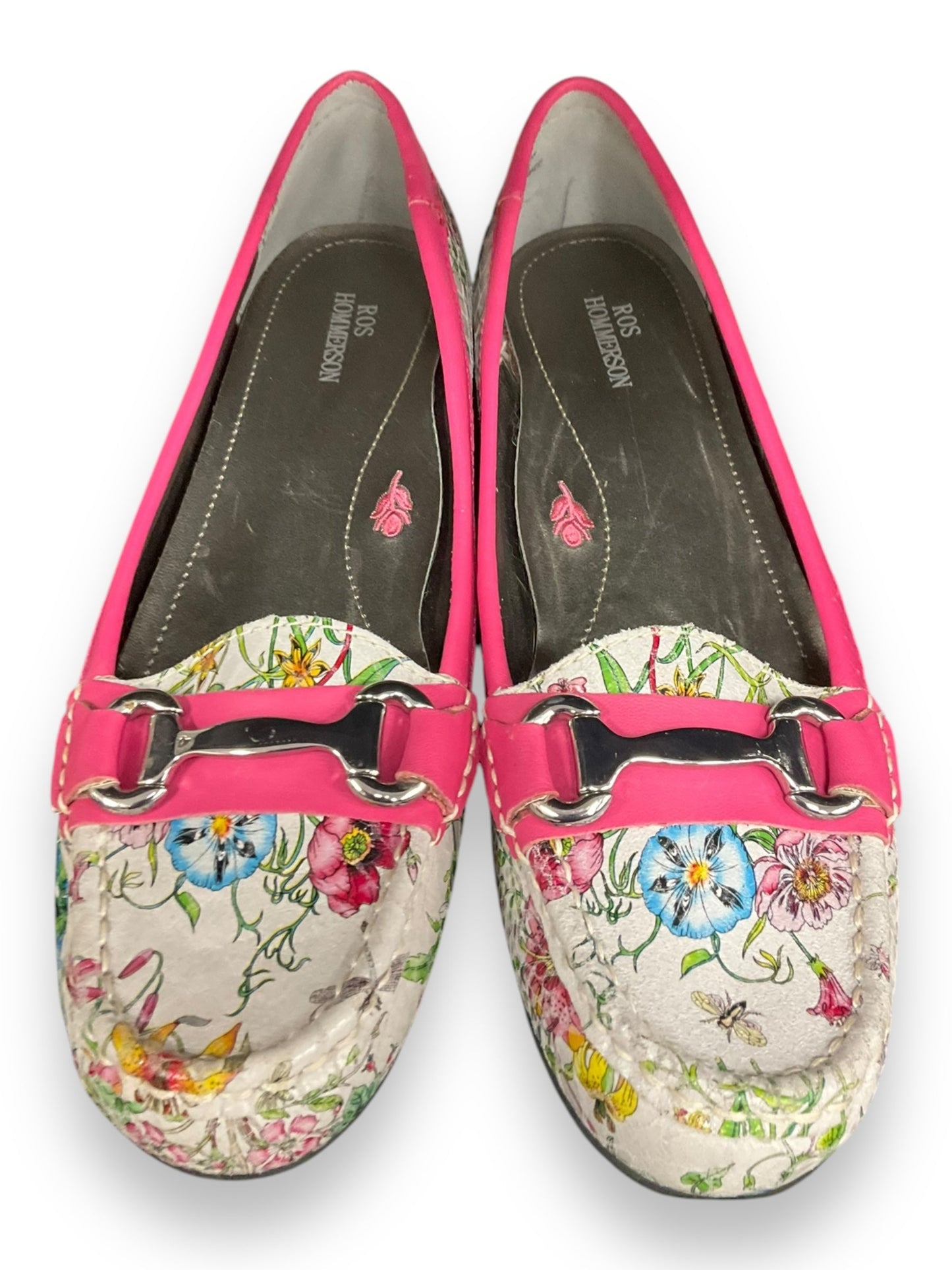 Shoes Flats By Clothes Mentor In Multi-colored, Size: 9.5