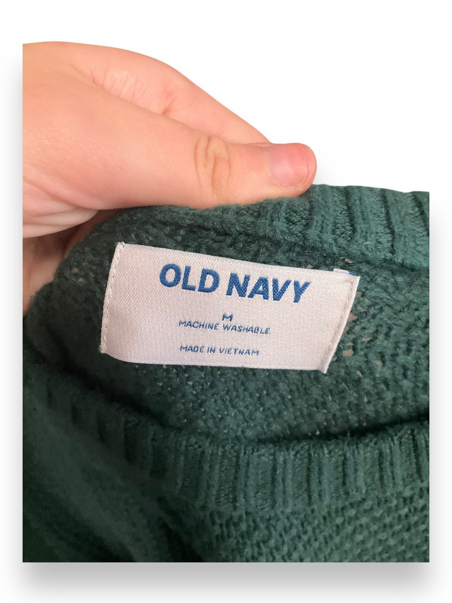 Sweater By Old Navy In Teal, Size: M