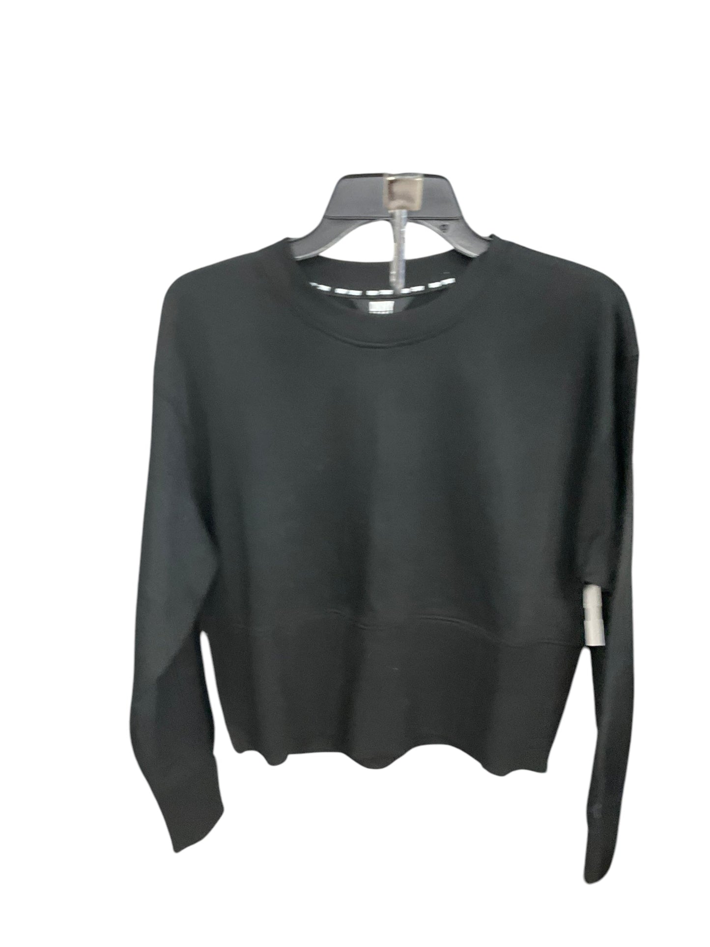 Athletic Top Long Sleeve Crewneck By Dkny In Black, Size: M