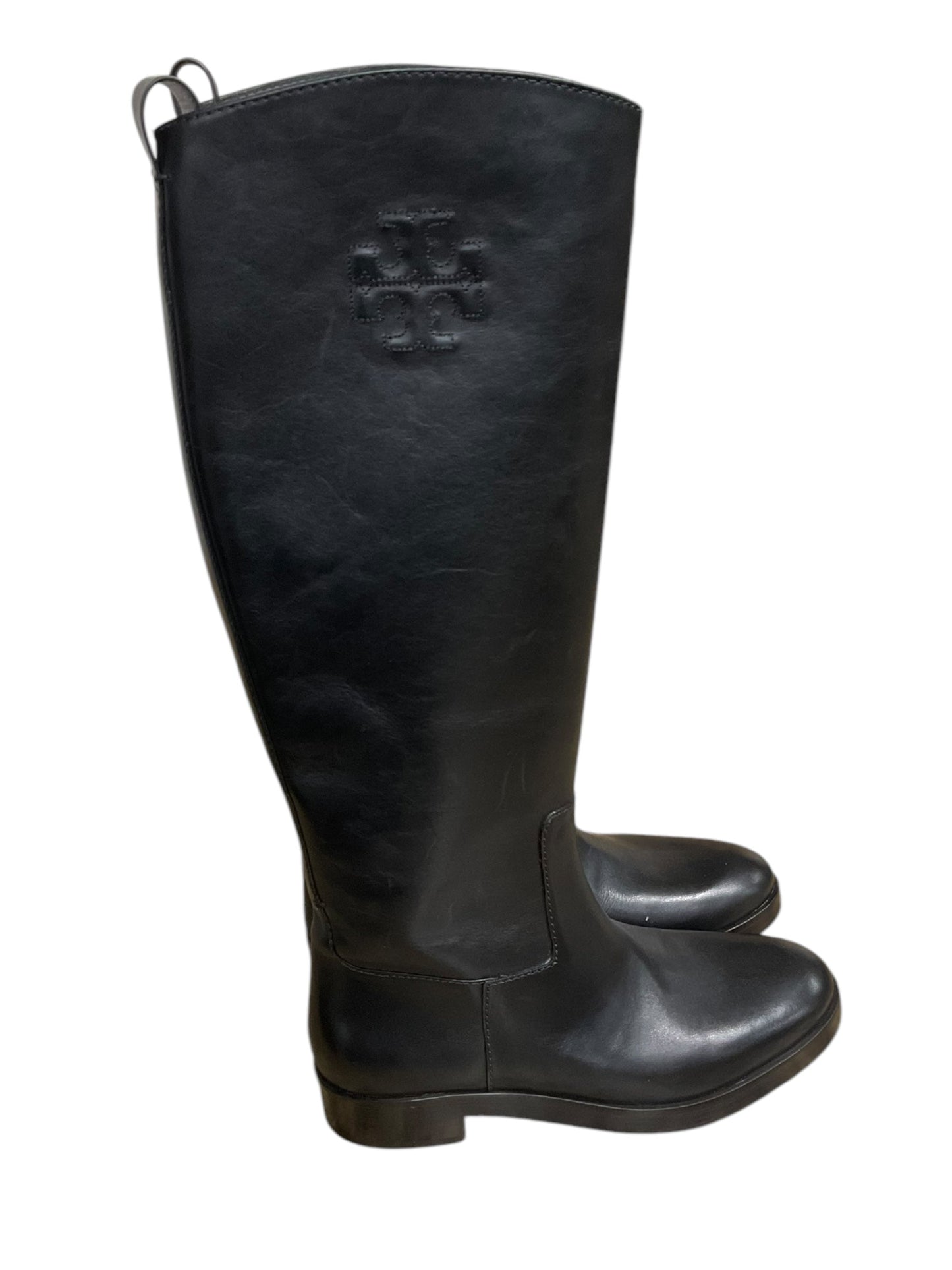 Boots Designer By Tory Burch In Black, Size: 6.5