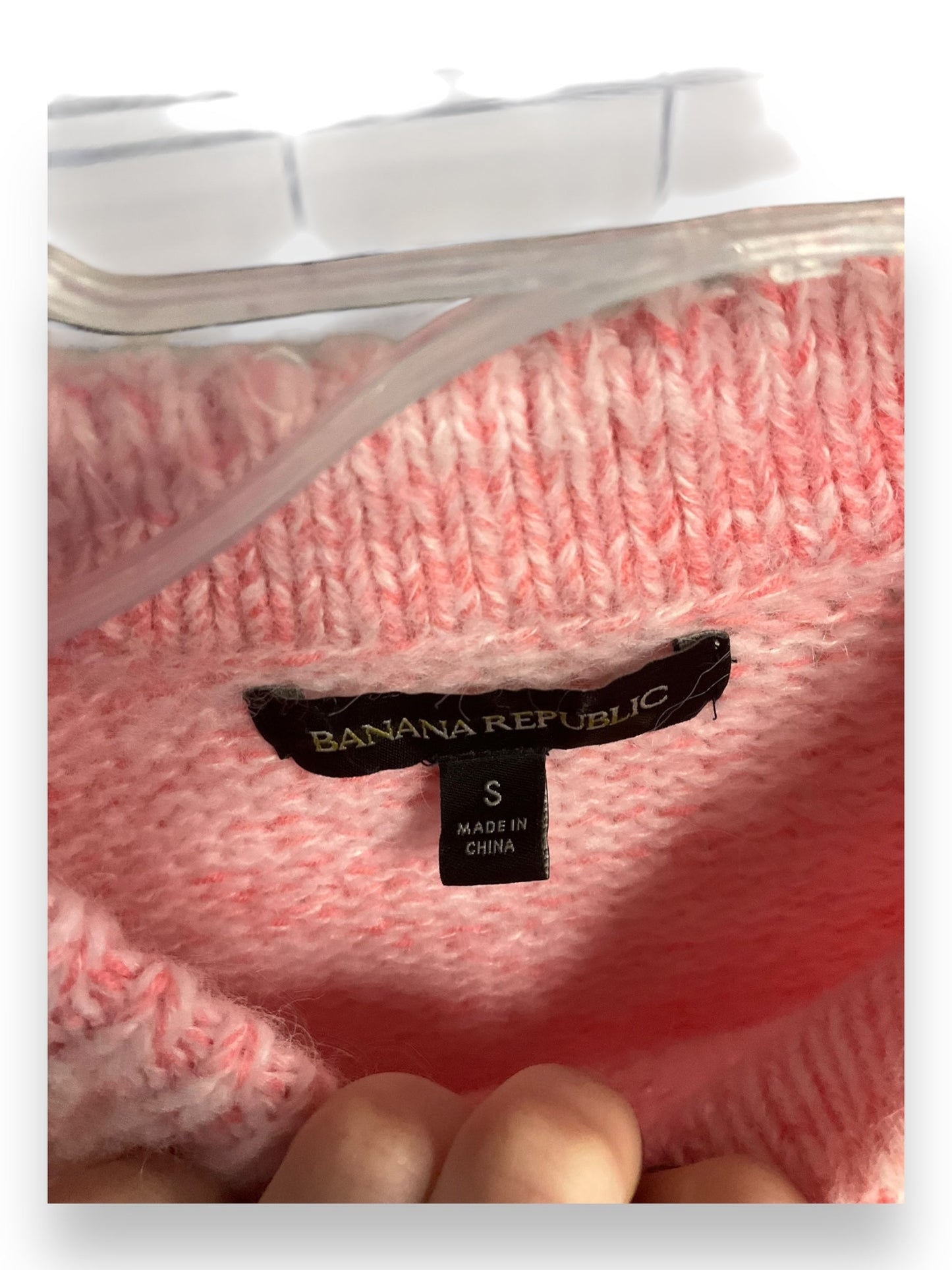 Sweater By Banana Republic In Pink, Size: S