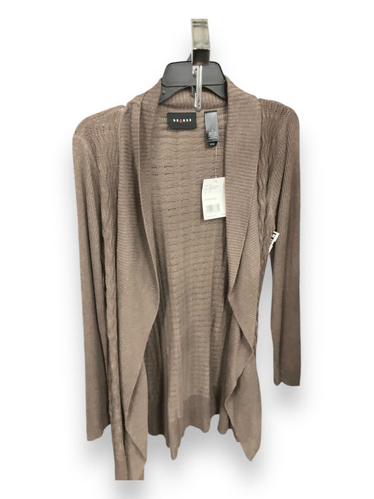 Cardigan By Axcess In Taupe, Size: M