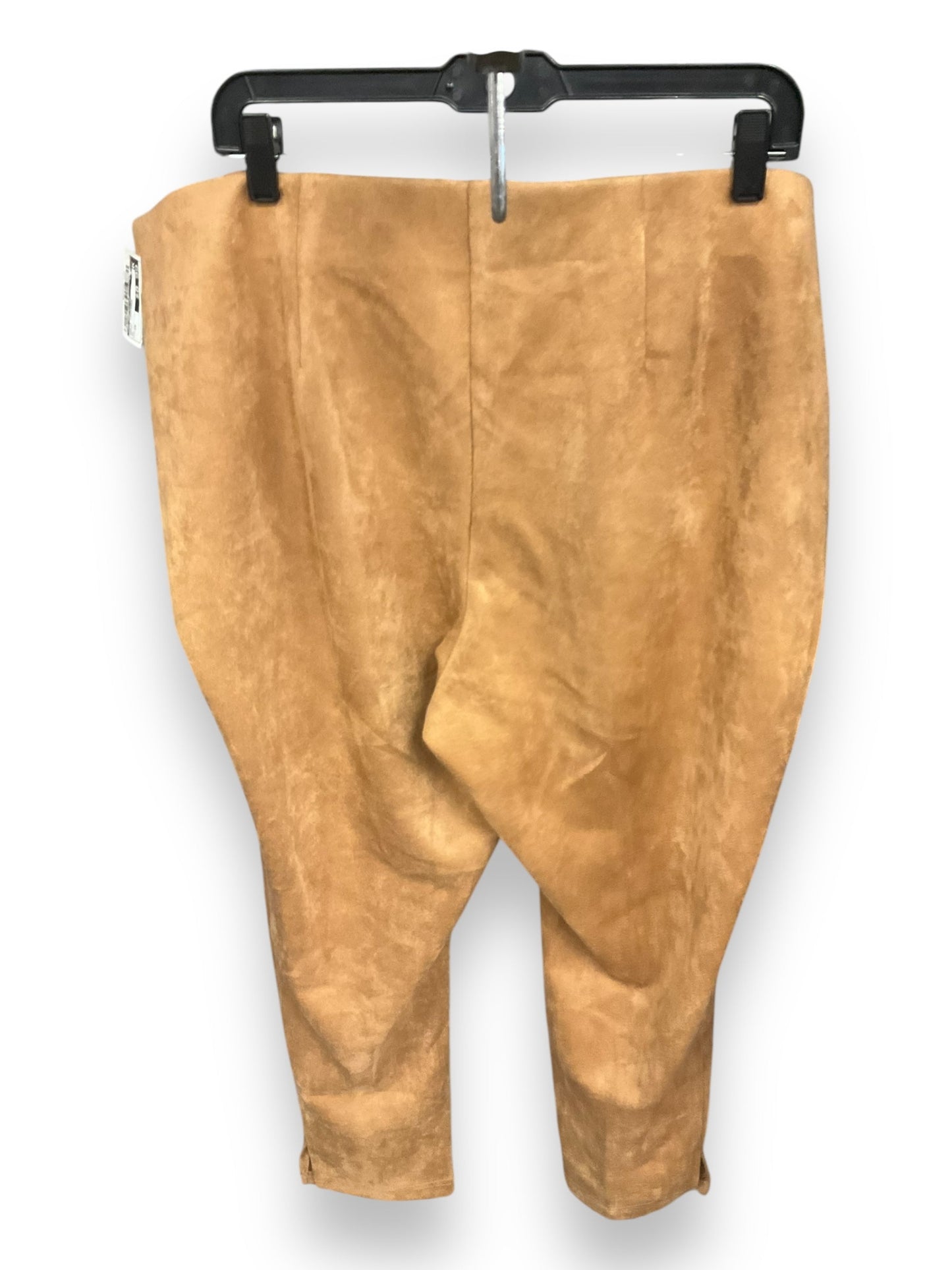 Pants Leggings By Zac And Rachel In Brown, Size: 2x