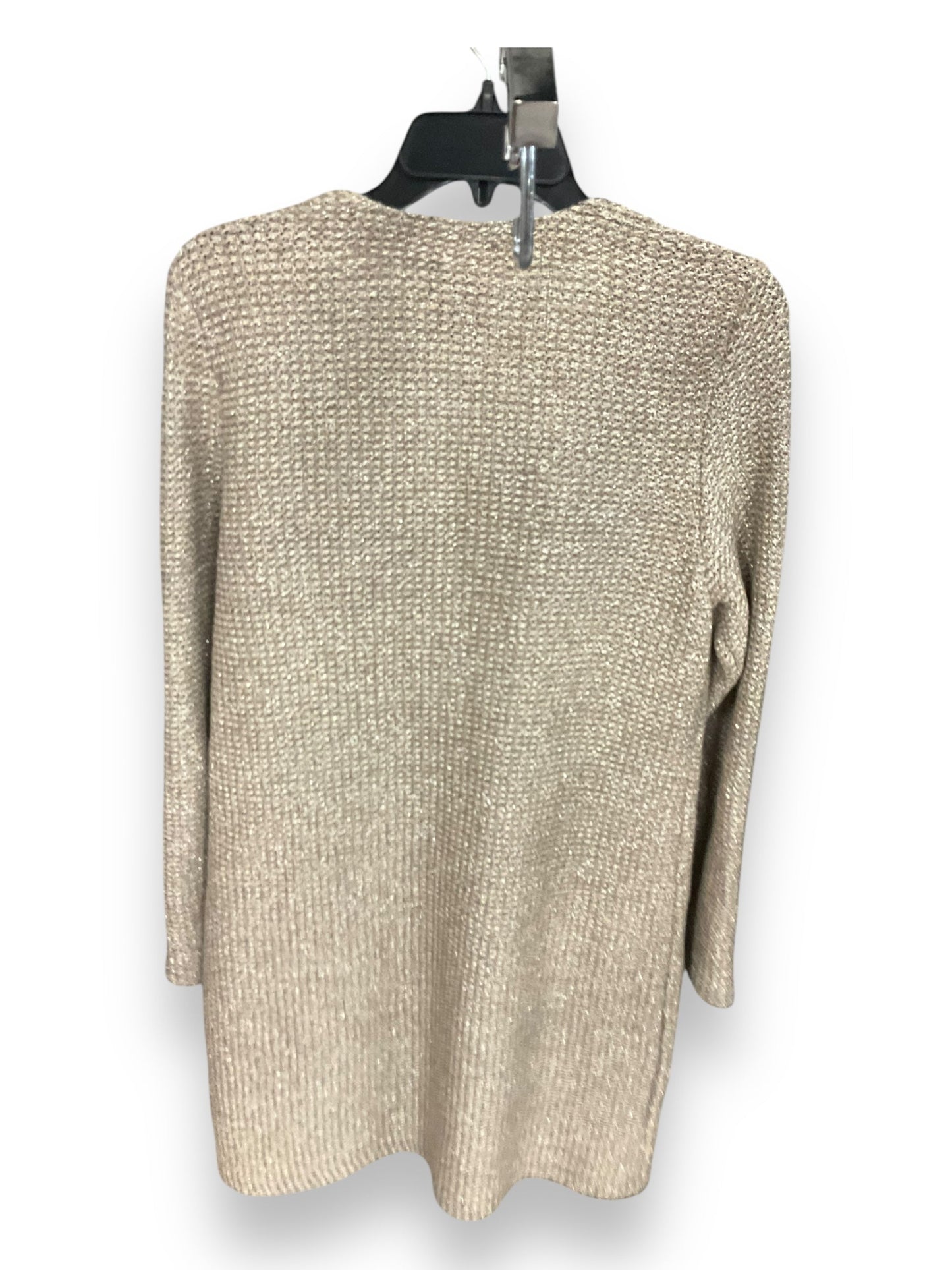 Cardigan By Chicos In Taupe, Size: M