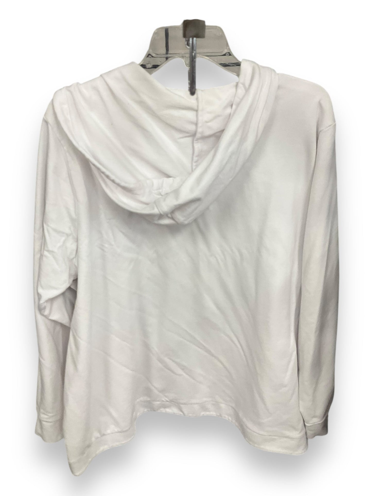 Top Long Sleeve By Michael By Michael Kors In White, Size: 2x