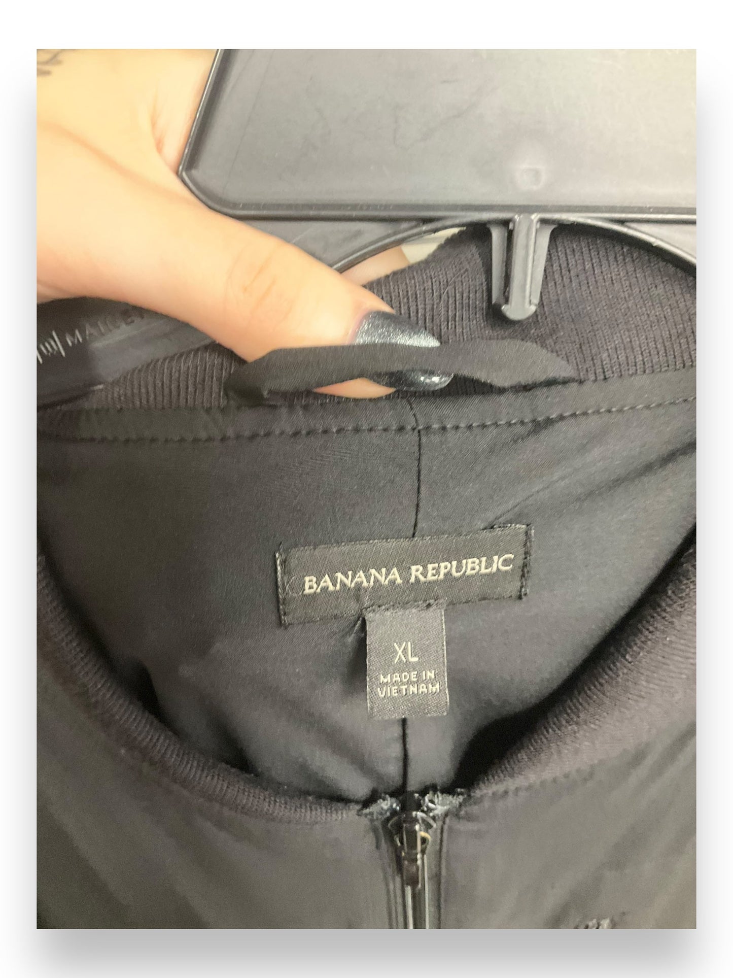 Jacket Other By Banana Republic In Black, Size: Xl